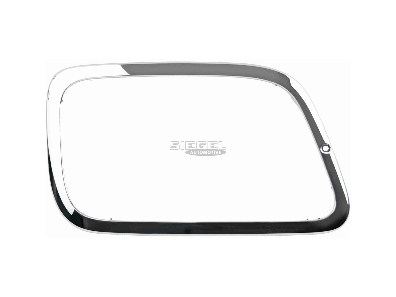 SIEGEL Automotive SA2D0600 Scheinwerferrahmen, rechts, silber passend für Mercedes-Benz