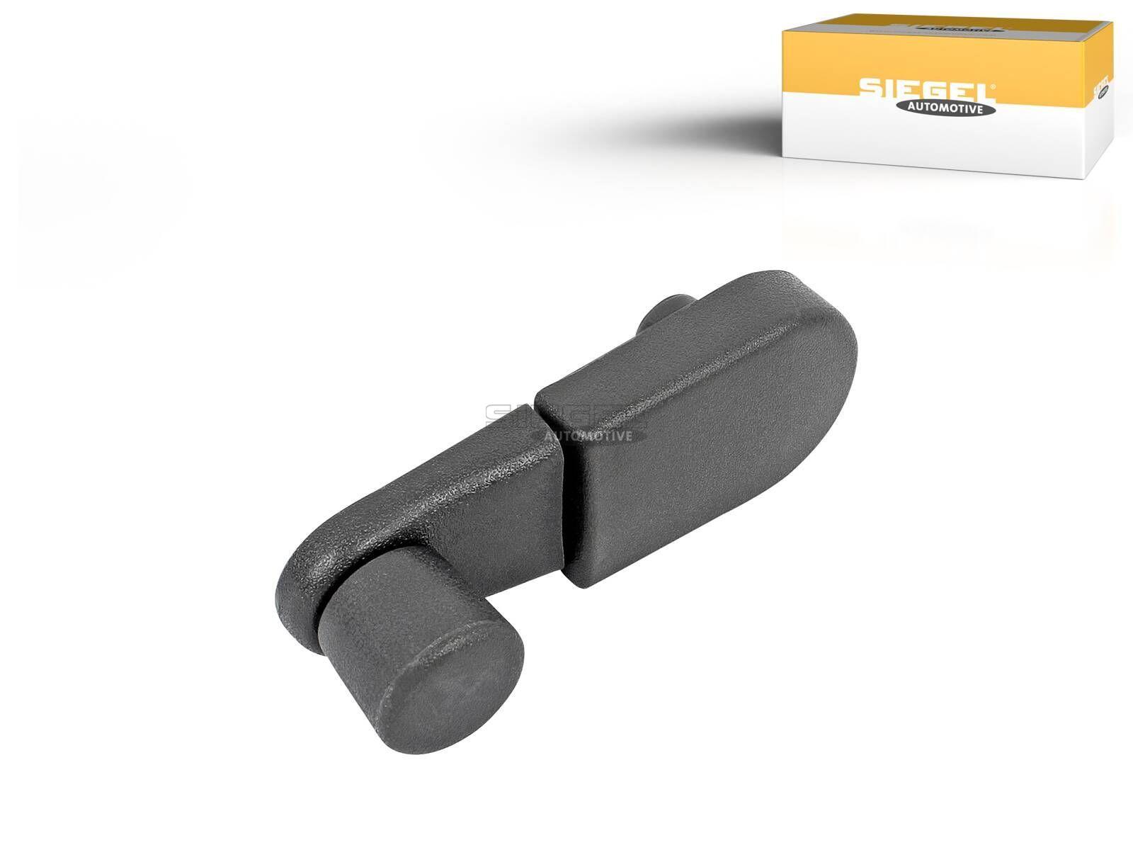 SIEGEL Automotive SA2F0051 Fensterkurbel, schwarz, mit Abdeckung passend für Iveco