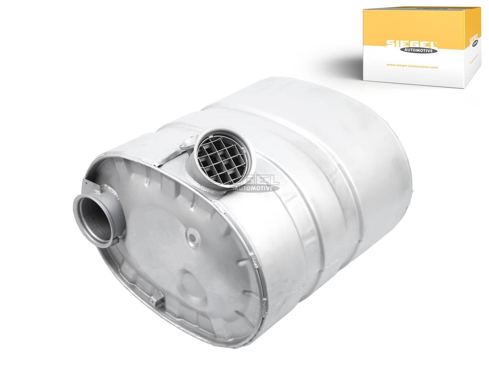 SIEGEL Automotive SA4J0065 Schalldämpfer, D: 127 mm, L: 602 mm, W: 438 mm, H: 628 mm passend für Renault