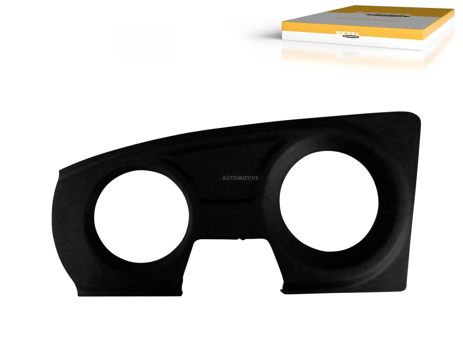 SIEGEL Automotive SA5A0282 Scheinwerferstütze, schwarz, ohne Kugelköpfe, links passend für Iveco