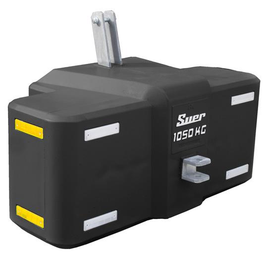 SM1050 Schwerbetongewicht Kat. II, schwarz 852314004 Suer