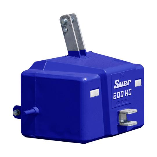 SMC600 Schwerbetongewicht Combi Kat. 0/I/II, blau 852318005 Suer