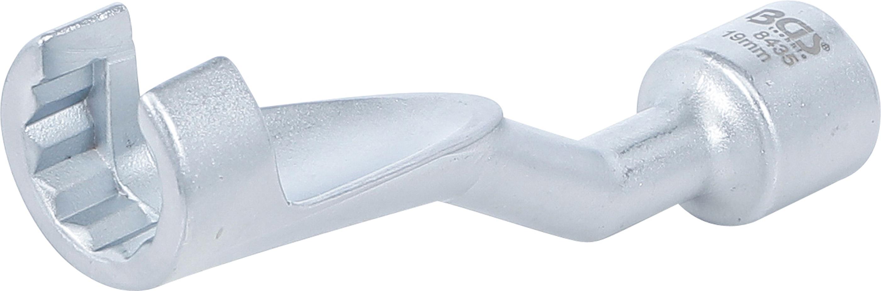 Spezial-Schlüssel für Einspritzleitungen | für Mercedes-Benz | Antrieb 12,5 mm (1/2") | SW 19 mm BGS8435