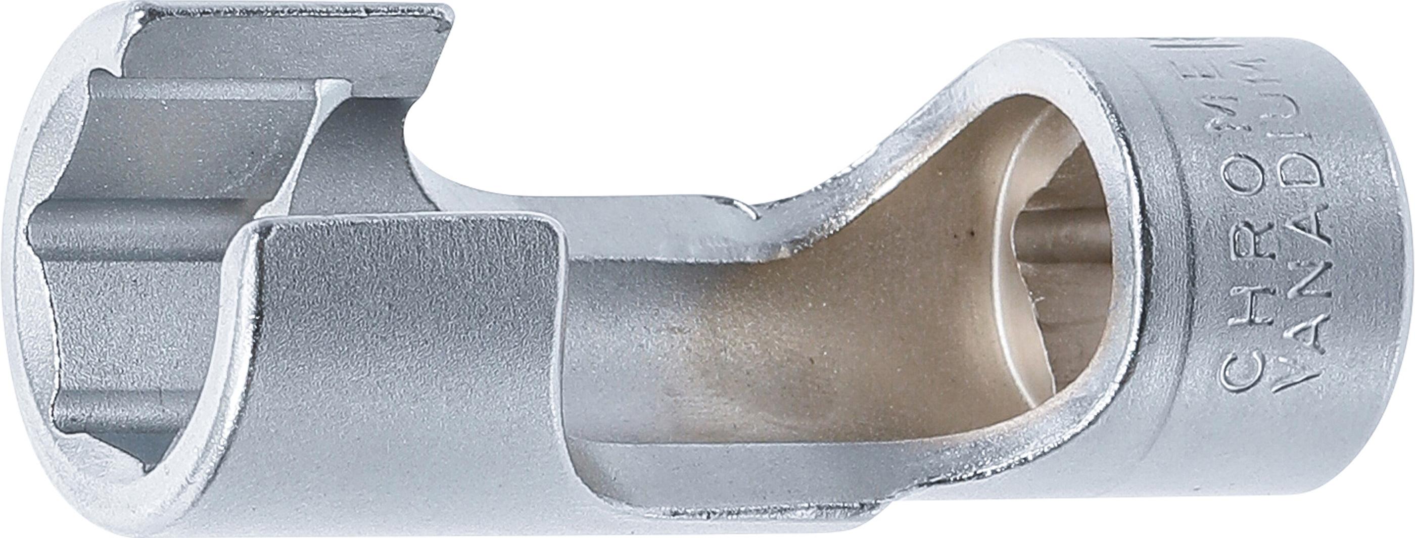 Spezial-Steckschlüssel-Einsatz, geschlitzt | Antrieb Innenvierkant 10 mm (3/8") | SW 16 mm BGS70988-16