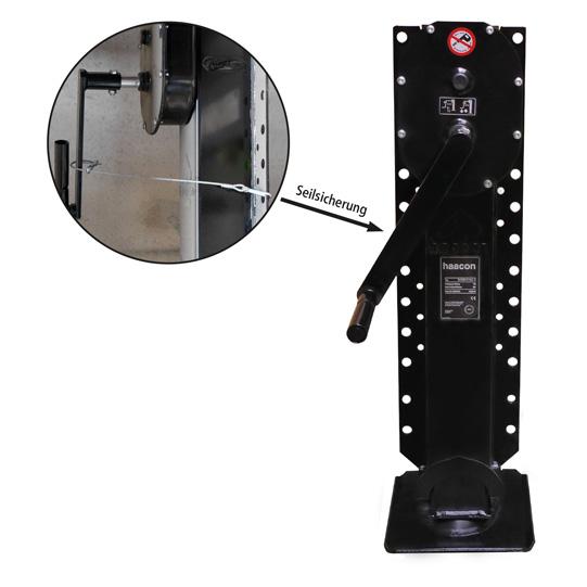 Spindelstütze für Tandem-Anhänger 375481128 Suer