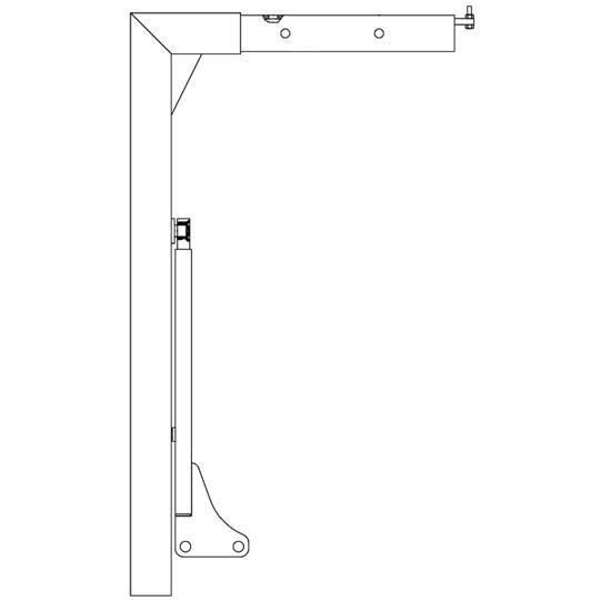 Stützbein, starr A 2 Standardstrebe Aushaksicherung 126511281 Suer