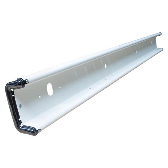 Stahl Unterfahrschutz, Typ 2010S, 2400 mm, RAL 9010 380569457 Suer