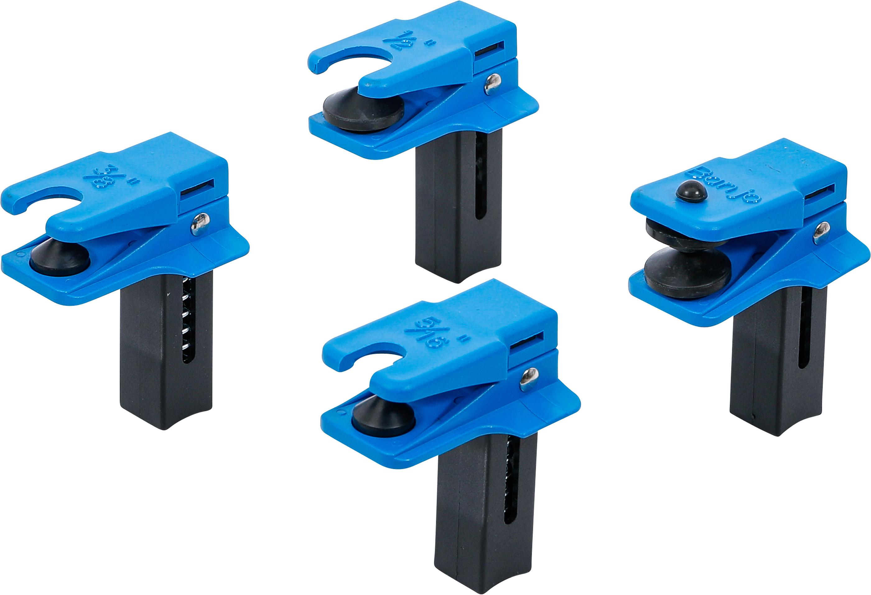 Stahlleitungs-Verschlussklemmen-Satz | 4-tlg. BGS8705