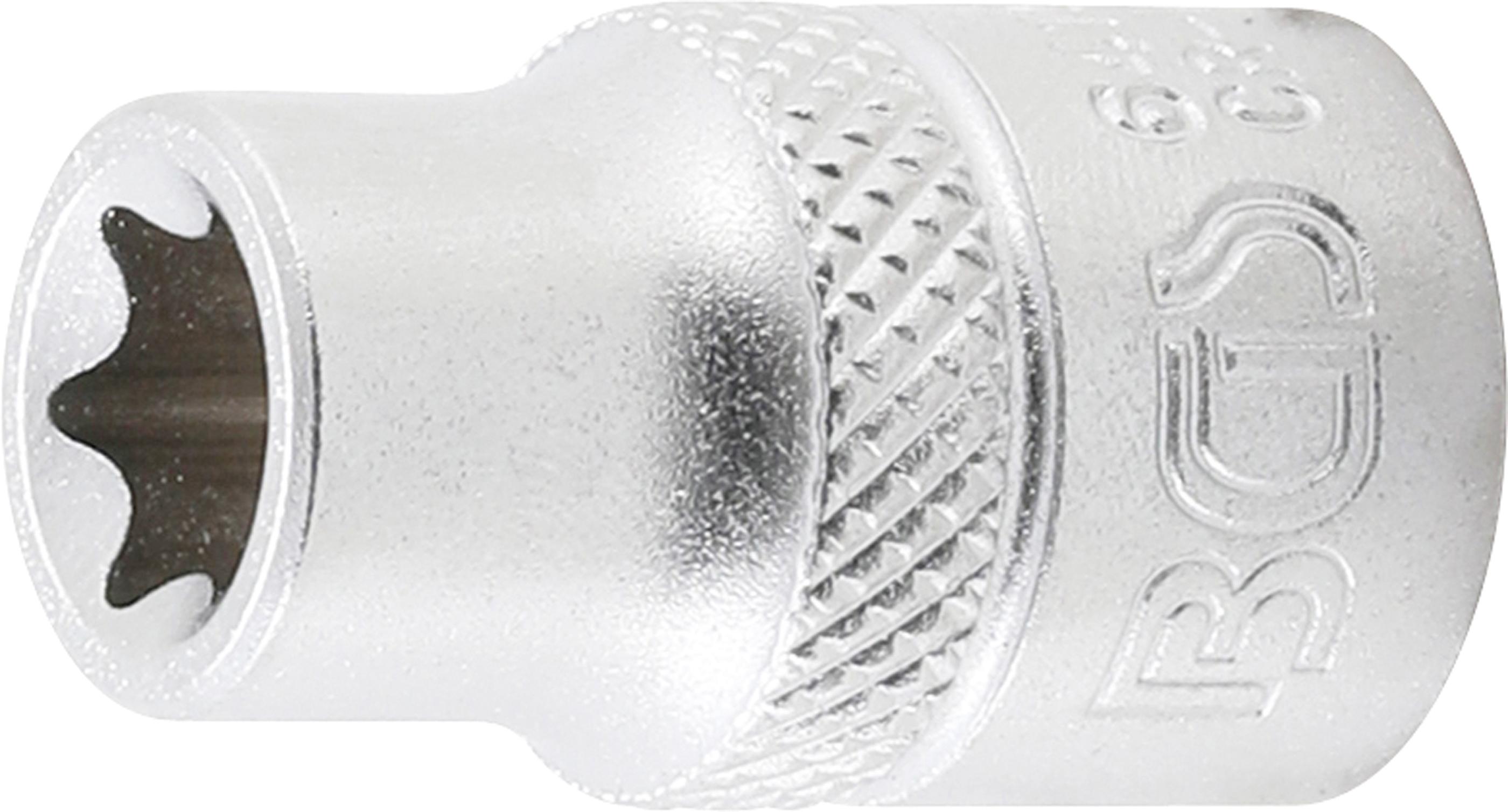 Steckschlüssel-Einsatz E-Profil | Antrieb Innenvierkant 10 mm (3/8") | SW E10 BGS6410