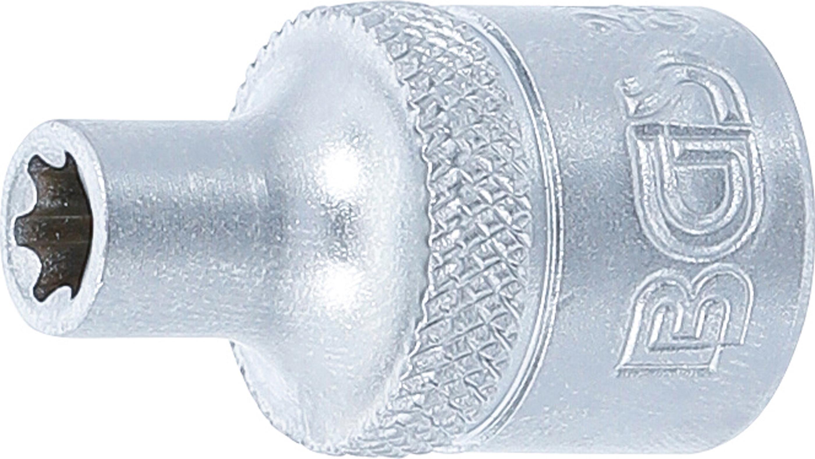 Steckschlüssel-Einsatz E-Profil | Antrieb Innenvierkant 10 mm (3/8") | SW E6 BGS2712
