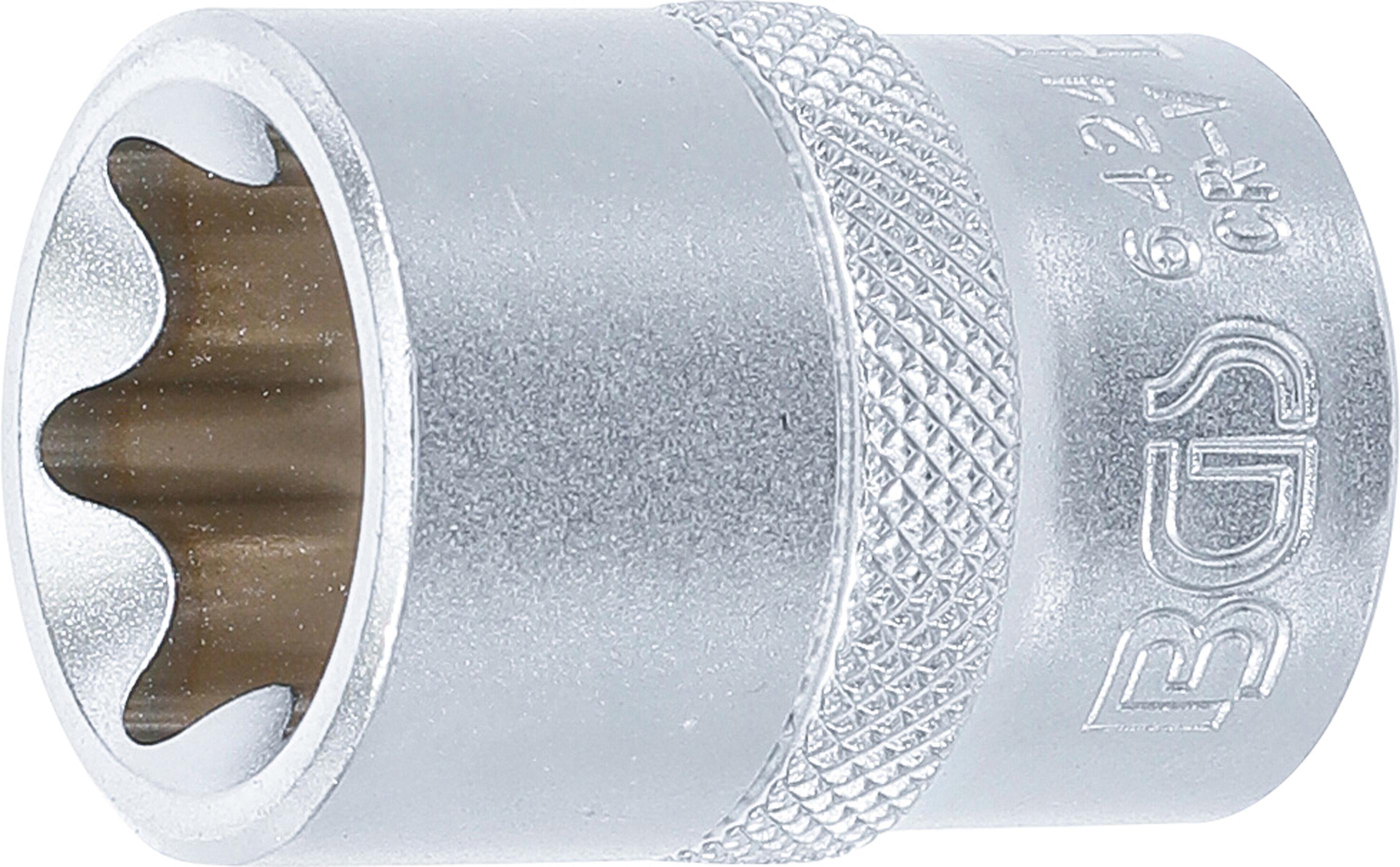 Steckschlüssel-Einsatz E-Profil | Antrieb Innenvierkant 12,5 mm (1/2") | SW E24 BGS6424