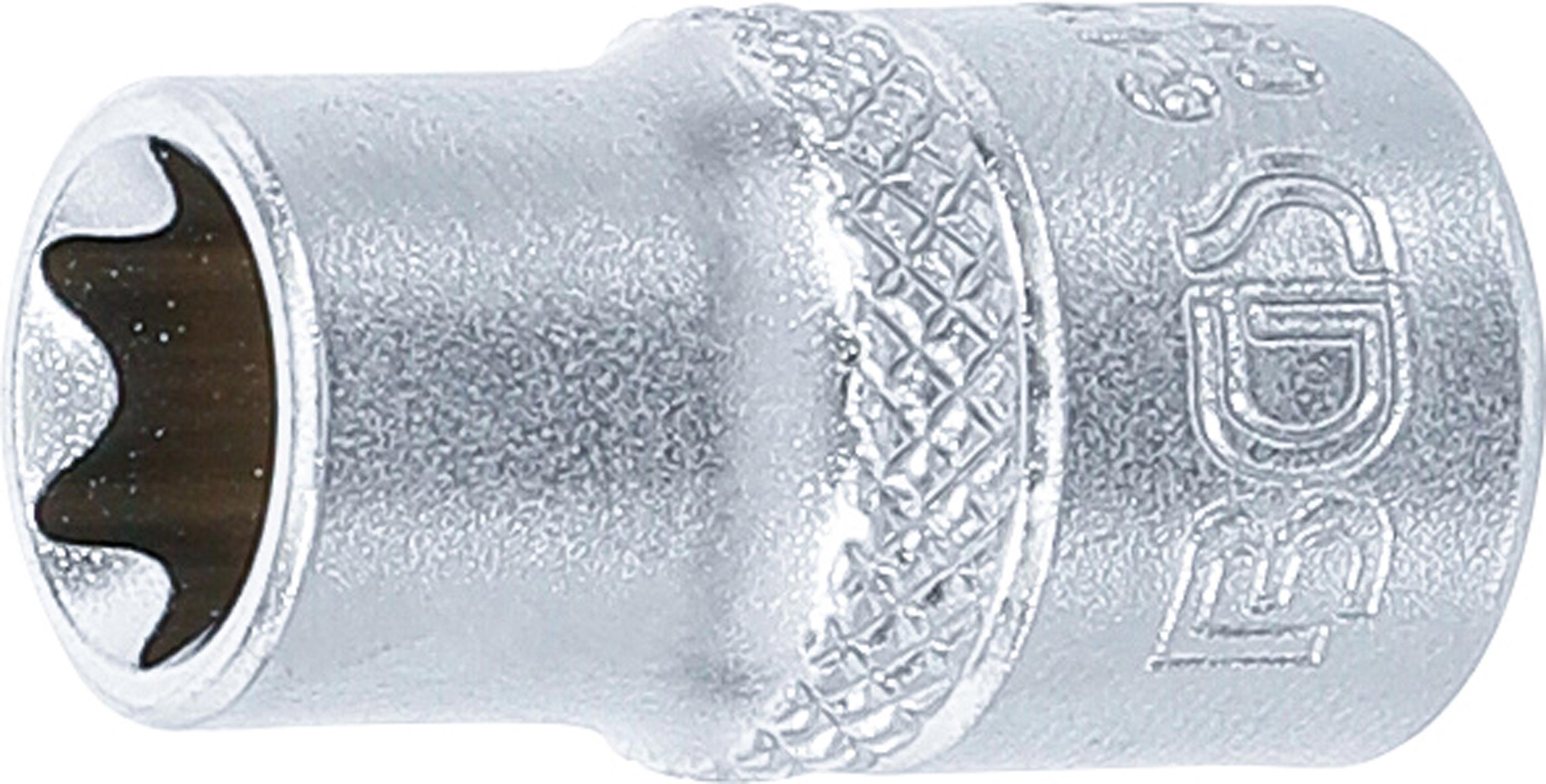 Steckschlüssel-Einsatz E-Profil | Antrieb Innenvierkant 6,3 mm (1/4") | SW E10 BGS6430