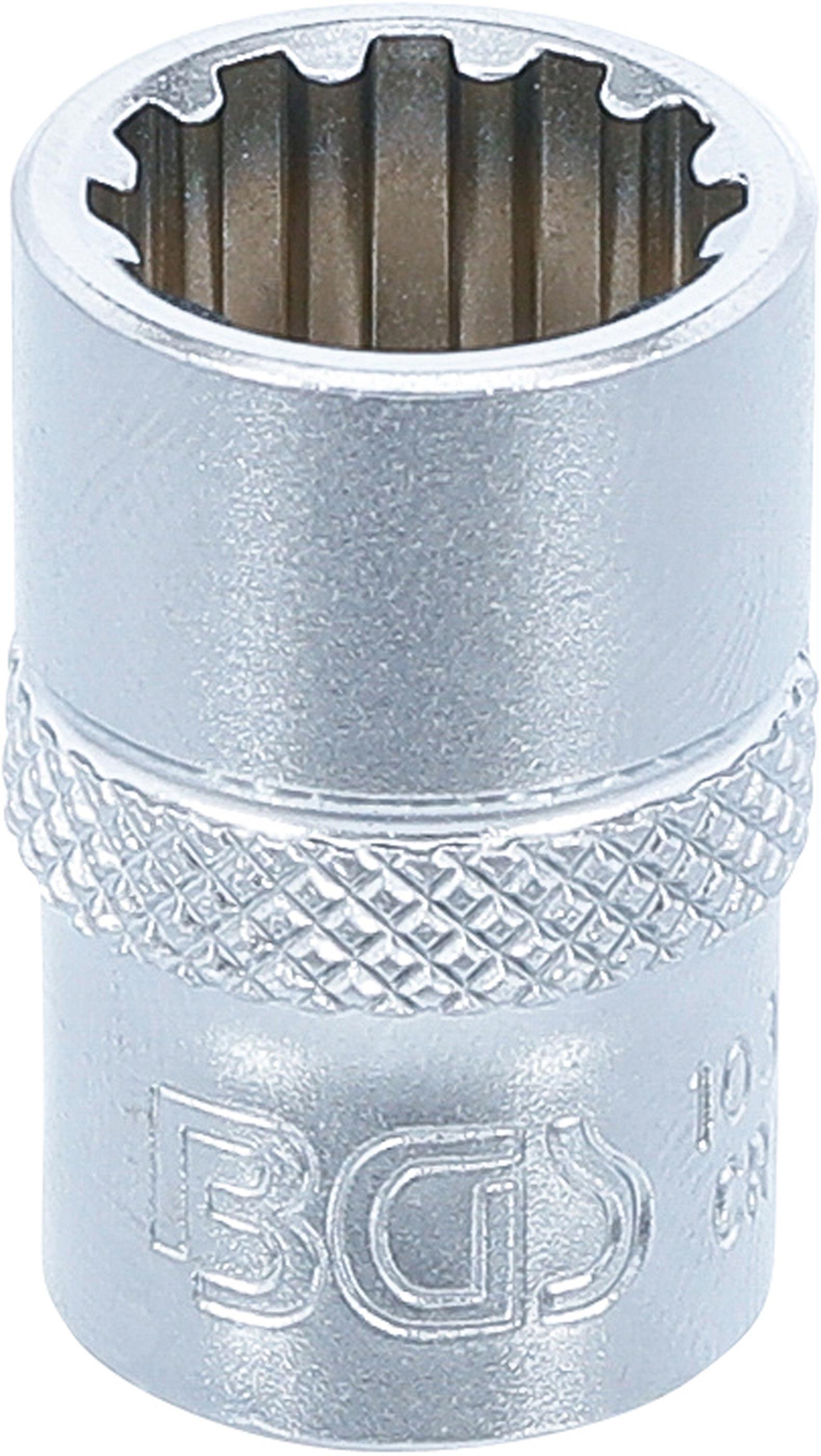 Steckschlüssel-Einsatz Gear Lock | Antrieb Innenvierkant 10 mm (3/8") | SW 12 mm BGS10312