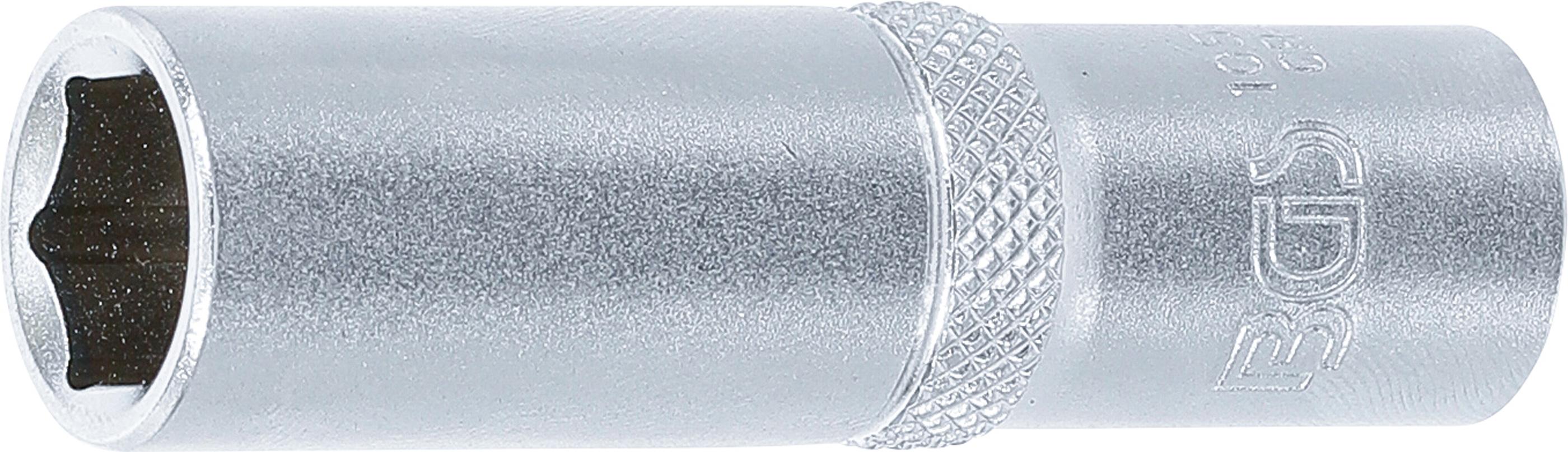 Steckschlüssel-Einsatz Sechskant, tief | Antrieb Innenvierkant 10 mm (3/8") | SW 12 mm BGS10532