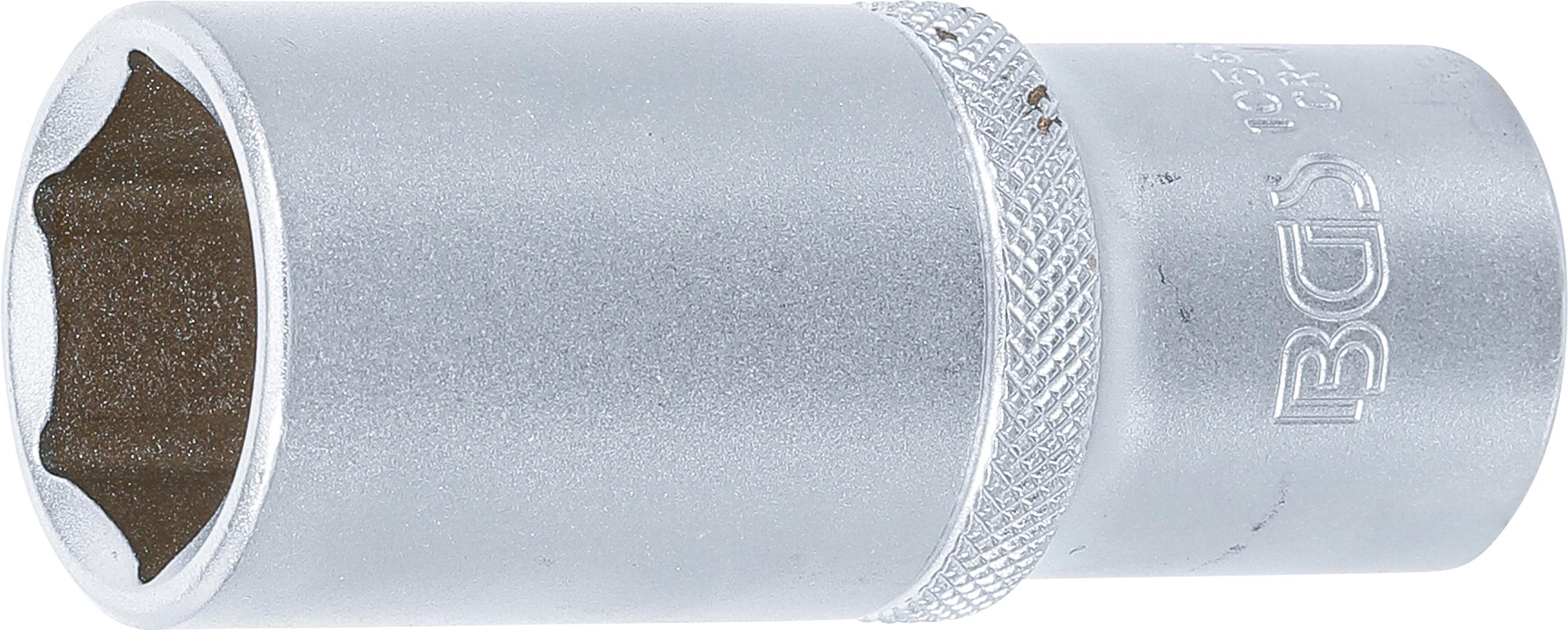 Steckschlüssel-Einsatz Sechskant, tief | Antrieb Innenvierkant 12,5 mm (1/2") | SW 23 mm BGS10563