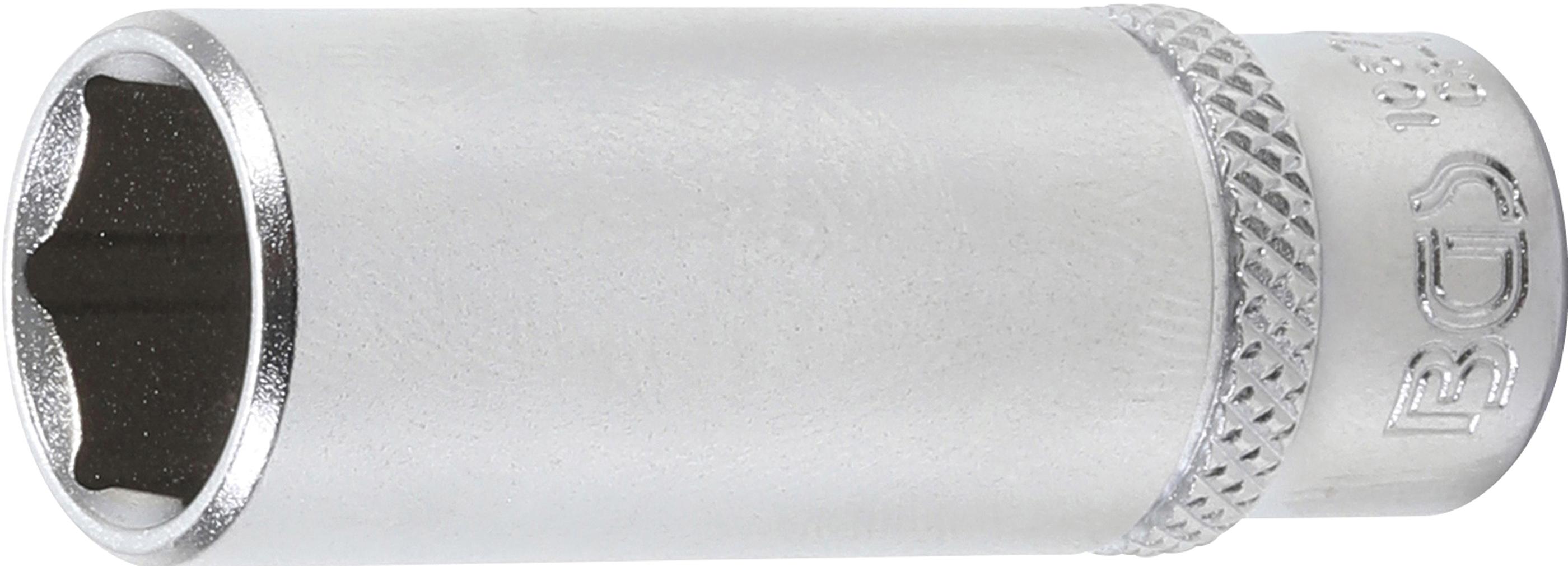 Steckschlüssel-Einsatz Sechskant, tief | Antrieb Innenvierkant 6,3 mm (1/4") | SW 1/2" BGS10674