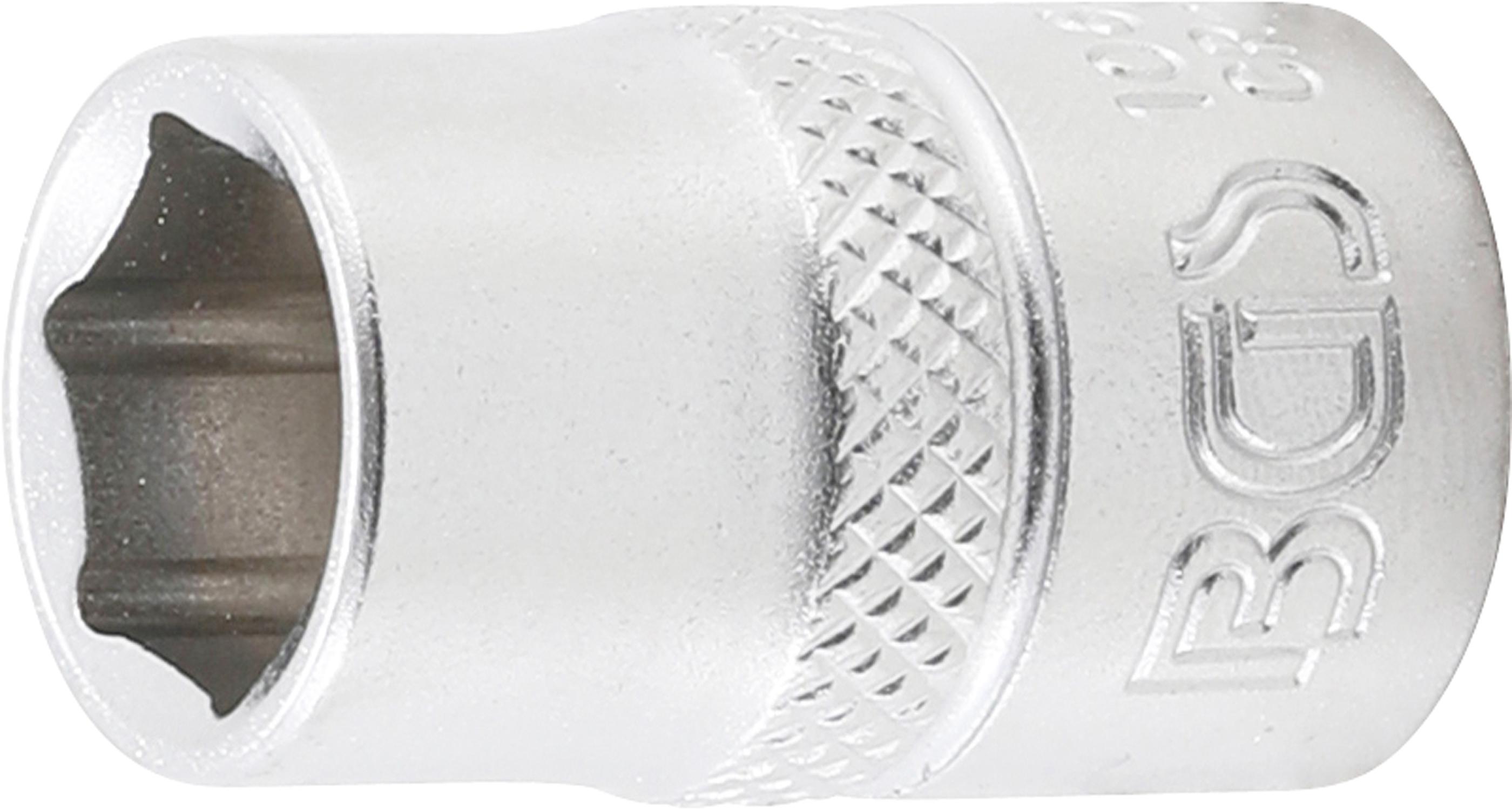 Steckschlüssel-Einsatz Sechskant | Antrieb Innenvierkant 10 mm (3/8") | SW 11 mm BGS10611