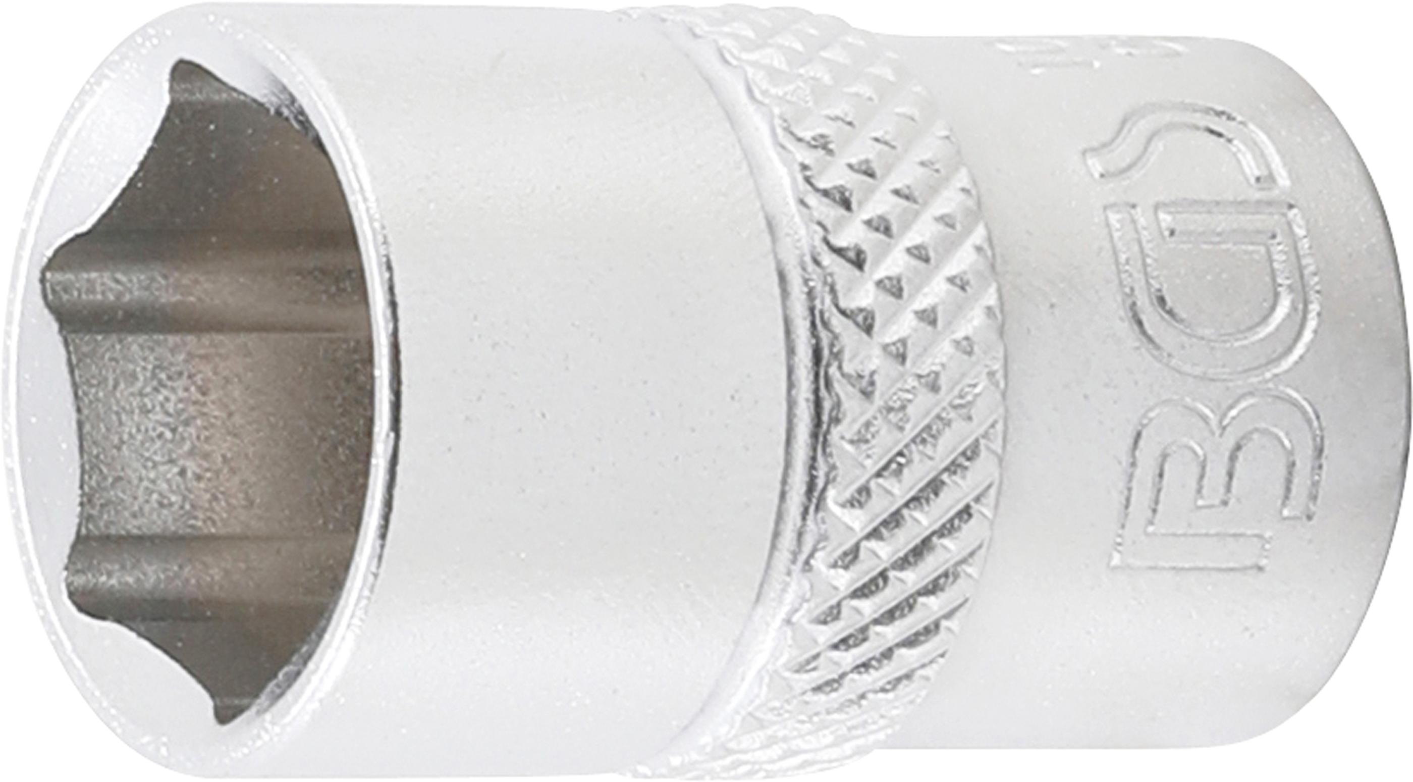 Steckschlüssel-Einsatz Sechskant | Antrieb Innenvierkant 10 mm (3/8") | SW 13 mm BGS10613