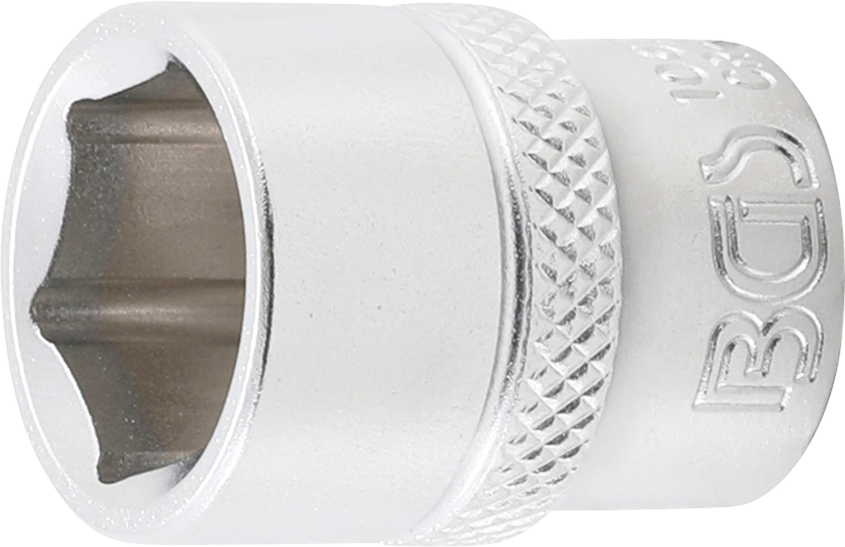 Steckschlüssel-Einsatz Sechskant | Antrieb Innenvierkant 10 mm (3/8") | SW 15 mm BGS10615