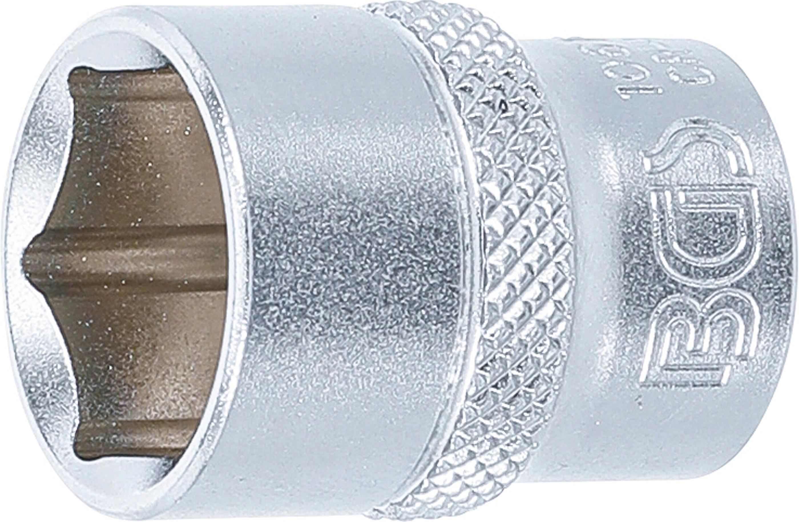 Steckschlüssel-Einsatz Sechskant | Antrieb Innenvierkant 10 mm (3/8") | SW 16 mm BGS10616