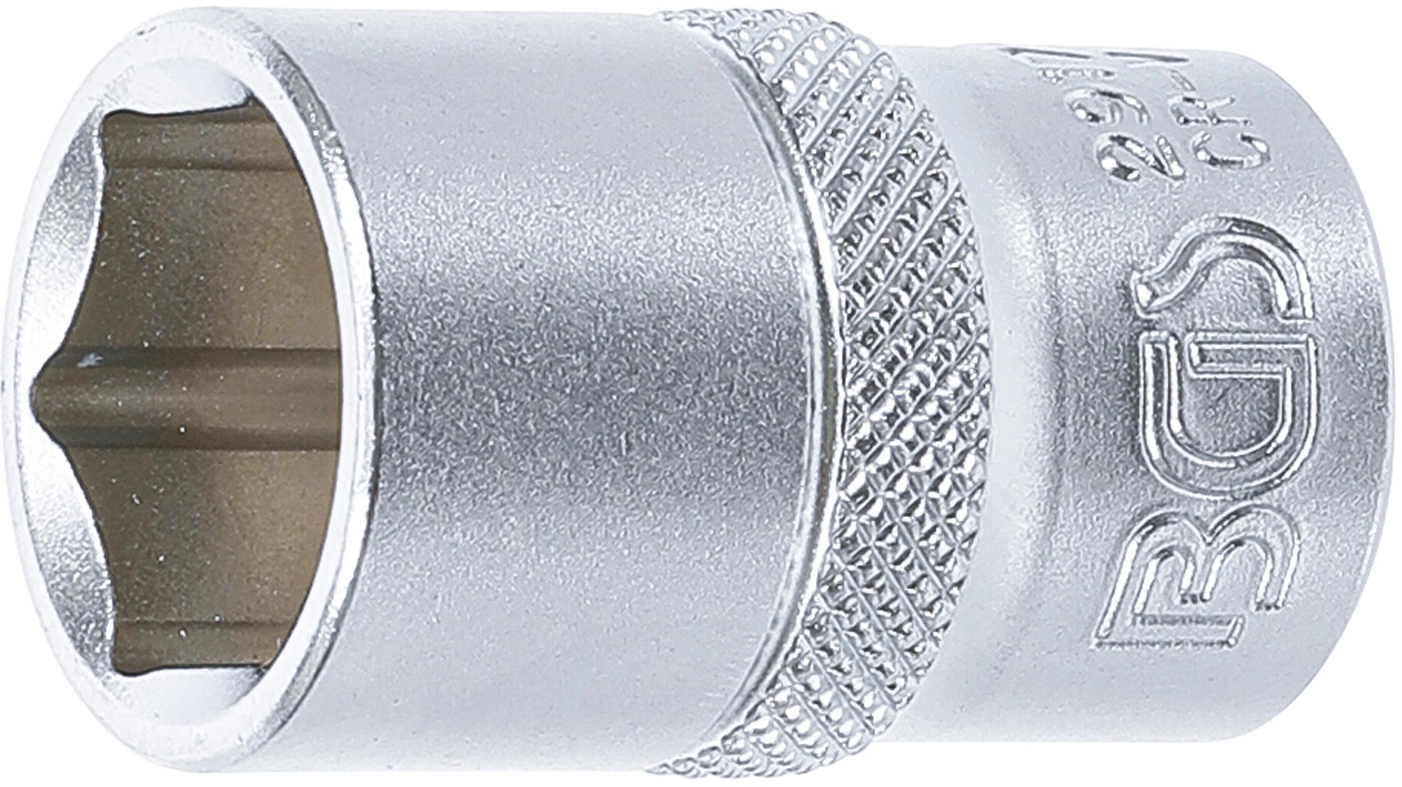 Steckschlüssel-Einsatz Sechskant | Antrieb Innenvierkant 12,5 mm (1/2") | SW 17 mm BGS2917