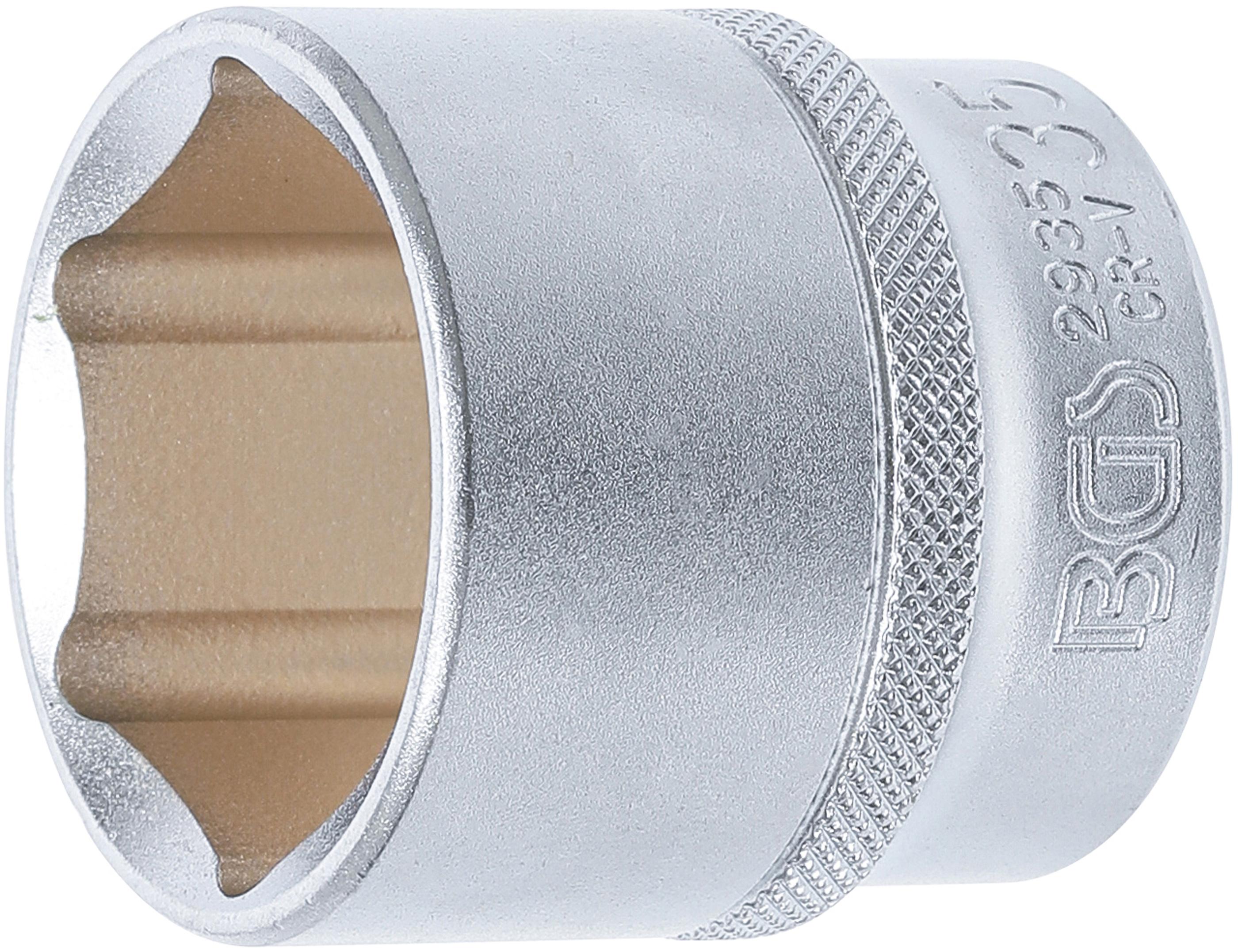 Steckschlüssel-Einsatz Sechskant | Antrieb Innenvierkant 12,5 mm (1/2") | SW 35 mm BGS2935