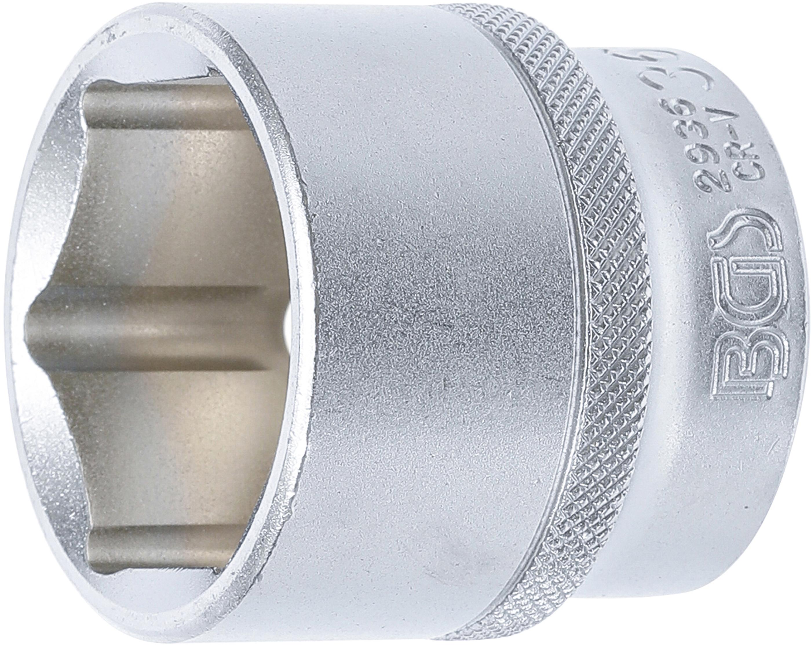 Steckschlüssel-Einsatz Sechskant | Antrieb Innenvierkant 12,5 mm (1/2") | SW 36 mm BGS2936