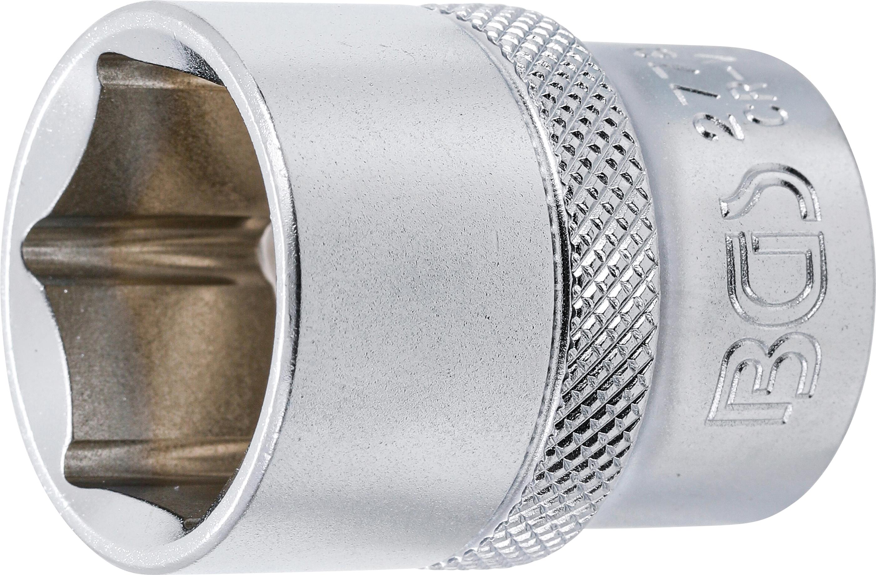 Steckschlüssel-Einsatz Sechskant | Antrieb Innenvierkant 12,5 mm (1/2") | SW 7/8" BGS2778