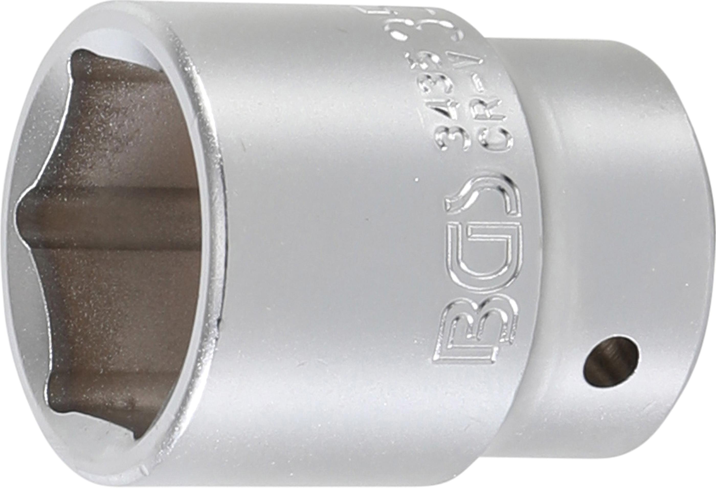 Steckschlüssel-Einsatz Sechskant | Antrieb Innenvierkant 20 mm (3/4") | SW 35 mm BGS3435