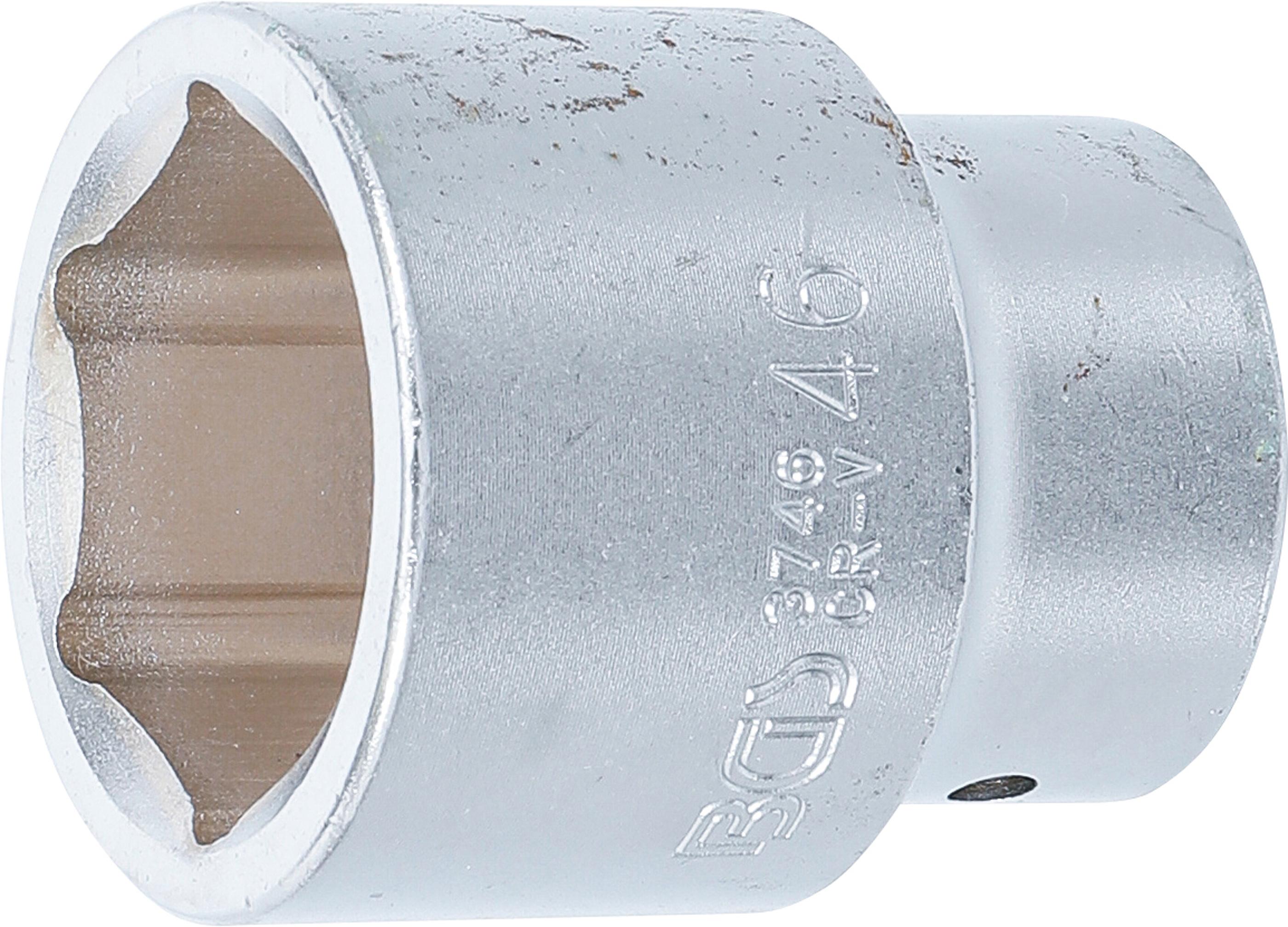 Steckschlüssel-Einsatz Sechskant | Antrieb Innenvierkant 25 mm (1") | SW 46 mm BGS3746