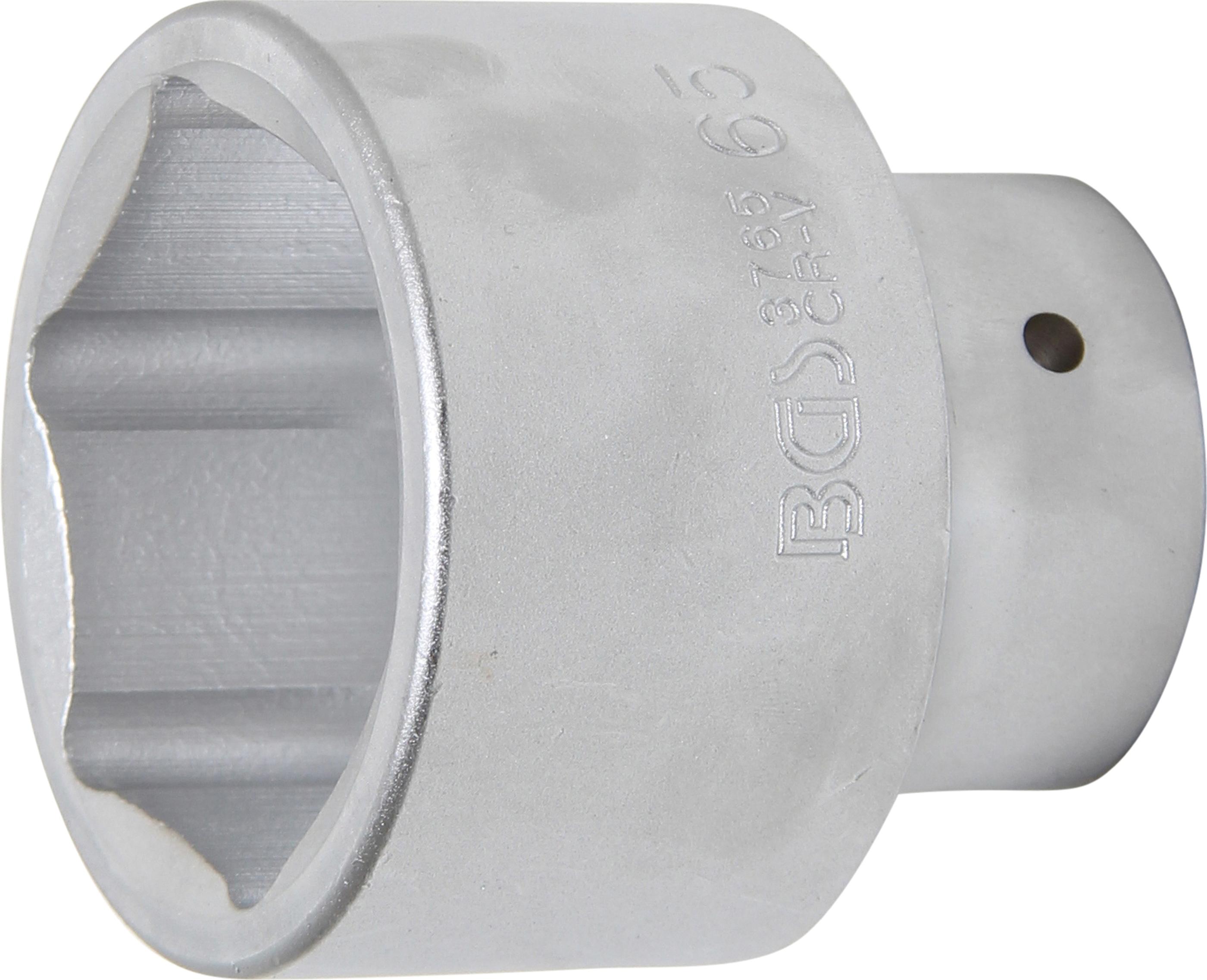 Steckschlüssel-Einsatz Sechskant | Antrieb Innenvierkant 25 mm (1") | SW 65 mm BGS3765