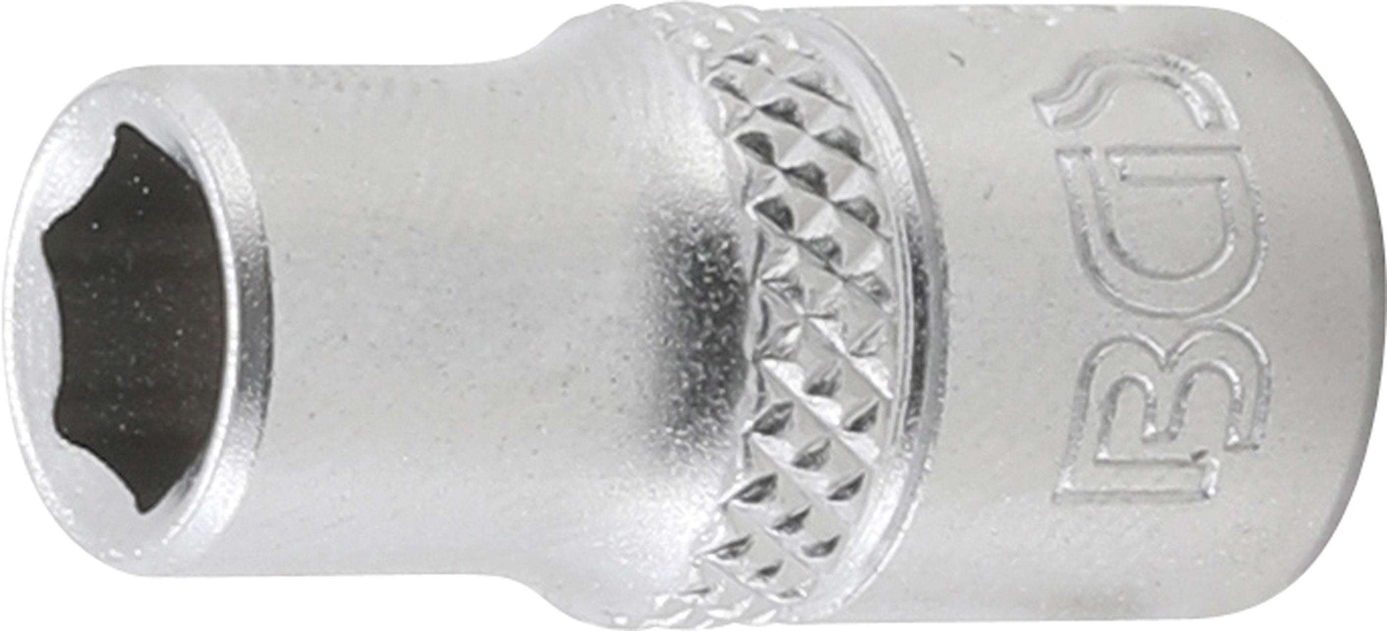 Steckschlüssel-Einsatz Sechskant | Antrieb Innenvierkant 6,3 mm (1/4") | SW 1/4" BGS10653