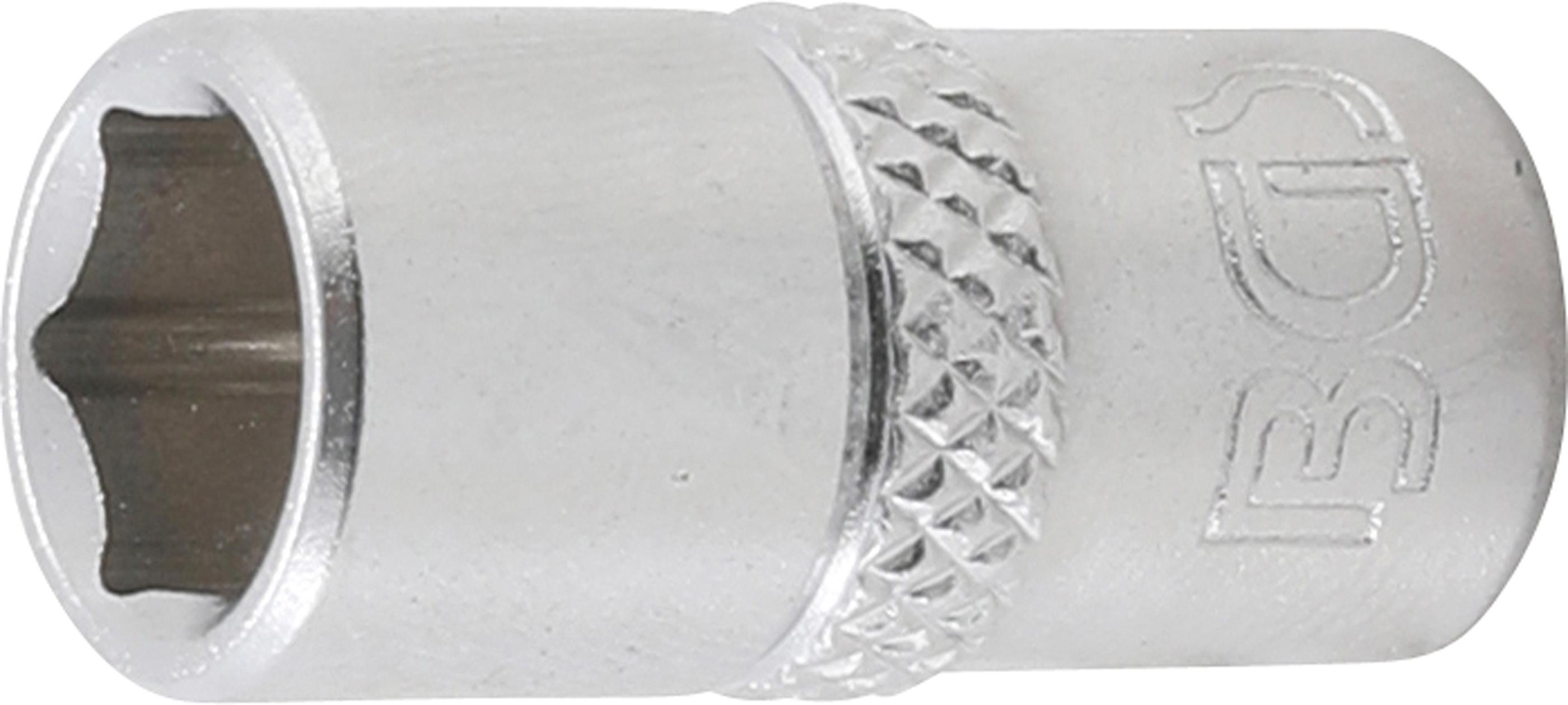 Steckschlüssel-Einsatz Sechskant | Antrieb Innenvierkant 6,3 mm (1/4") | SW 5/16" BGS10655