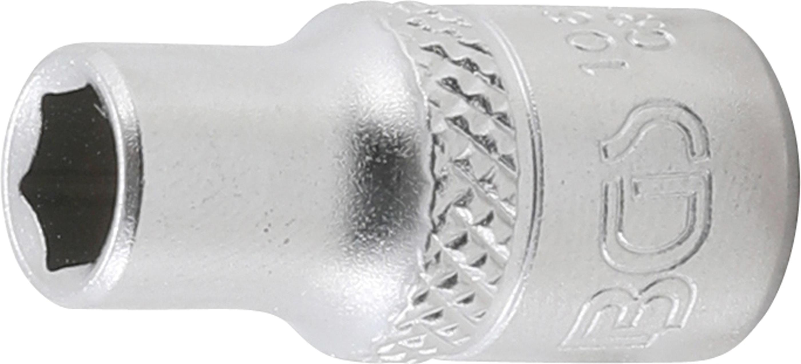 Steckschlüssel-Einsatz Sechskant | Antrieb Innenvierkant 6,3 mm (1/4") | SW 7/32" BGS10652