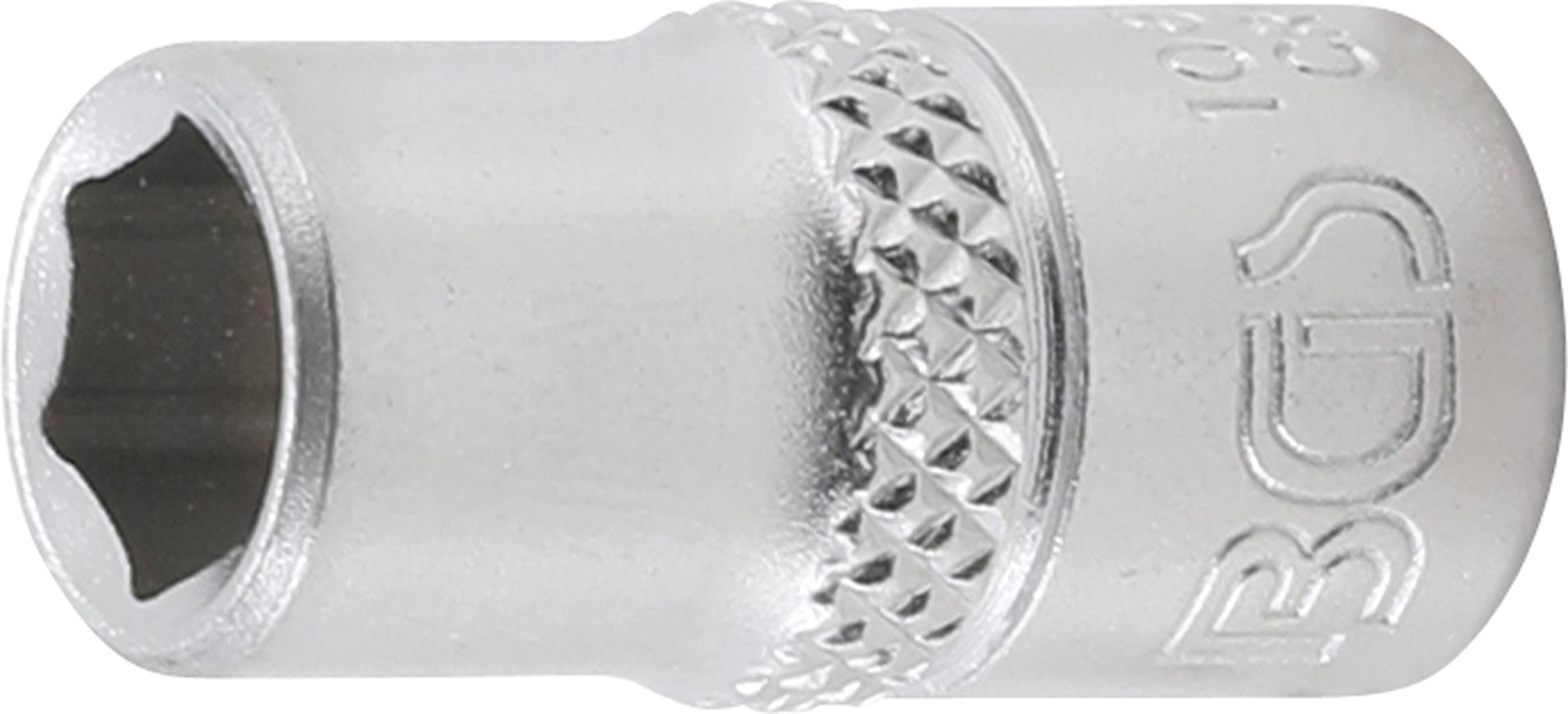 Steckschlüssel-Einsatz Sechskant | Antrieb Innenvierkant 6,3 mm (1/4") | SW 9/32" BGS10654