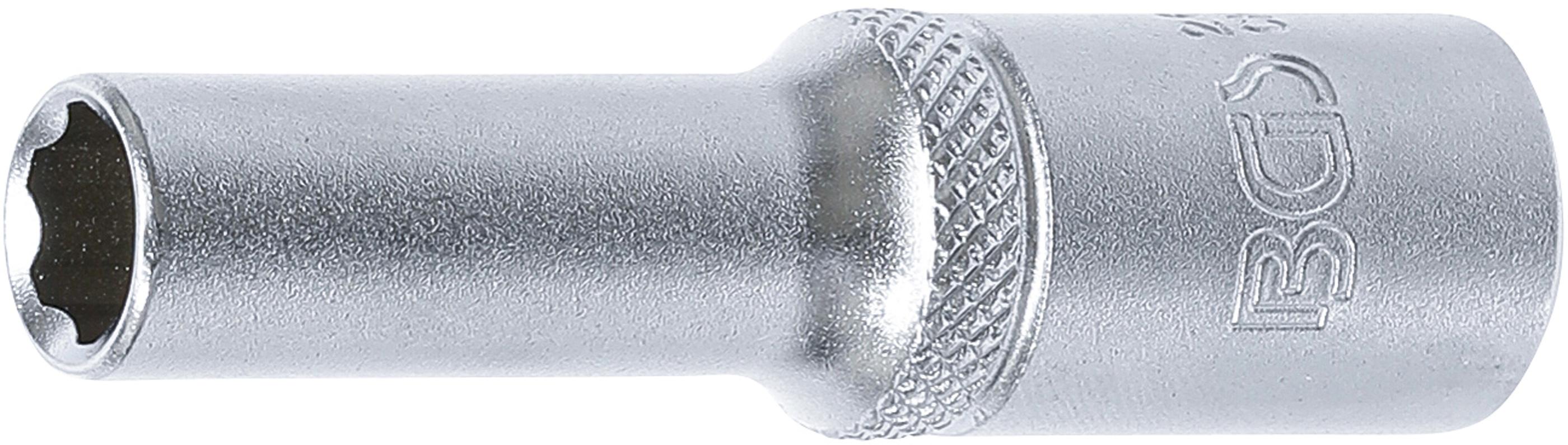 Steckschlüssel-Einsatz Super Lock, tief | Antrieb Innenvierkant 10 mm (3/8") | SW 8 mm BGS2610