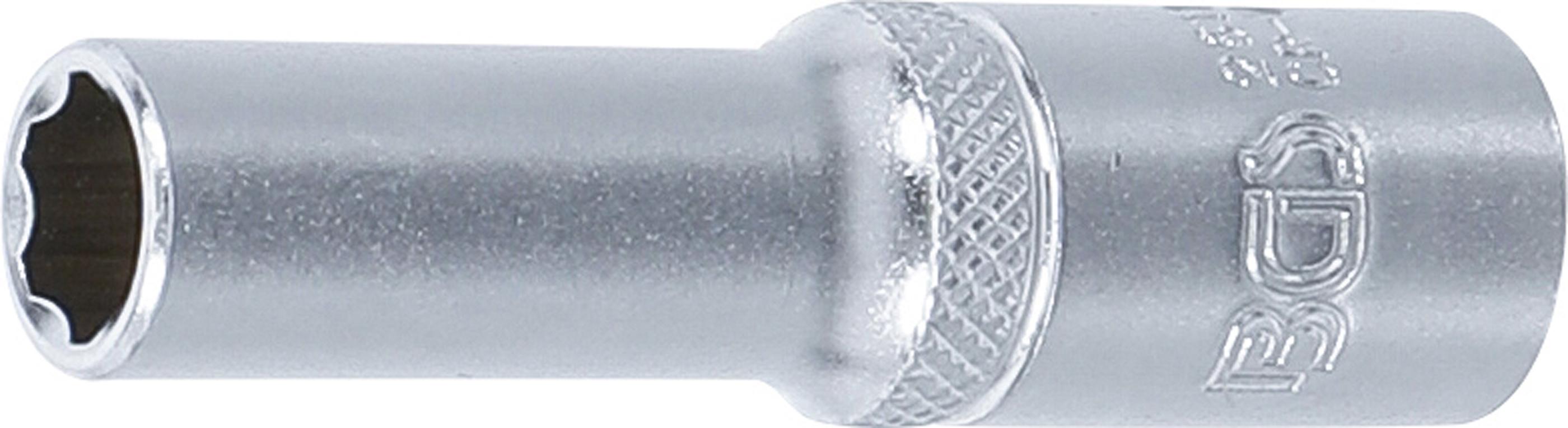 Steckschlüssel-Einsatz Super Lock, tief | Antrieb Innenvierkant 10 mm (3/8") | SW 9 mm BGS2611
