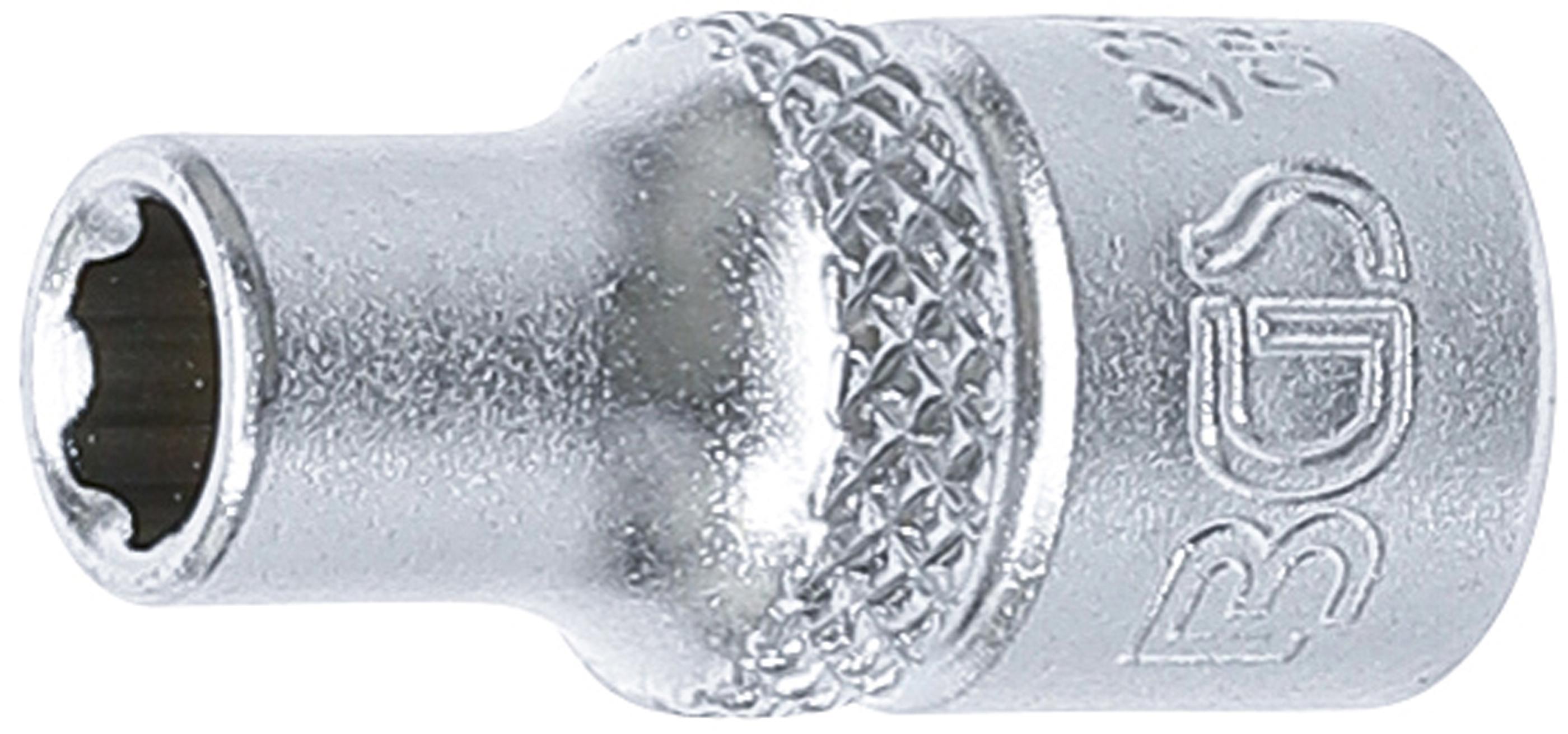 Steckschlüssel-Einsatz Super Lock | Antrieb Innenvierkant 6,3 mm (1/4") | SW 5 mm BGS2345