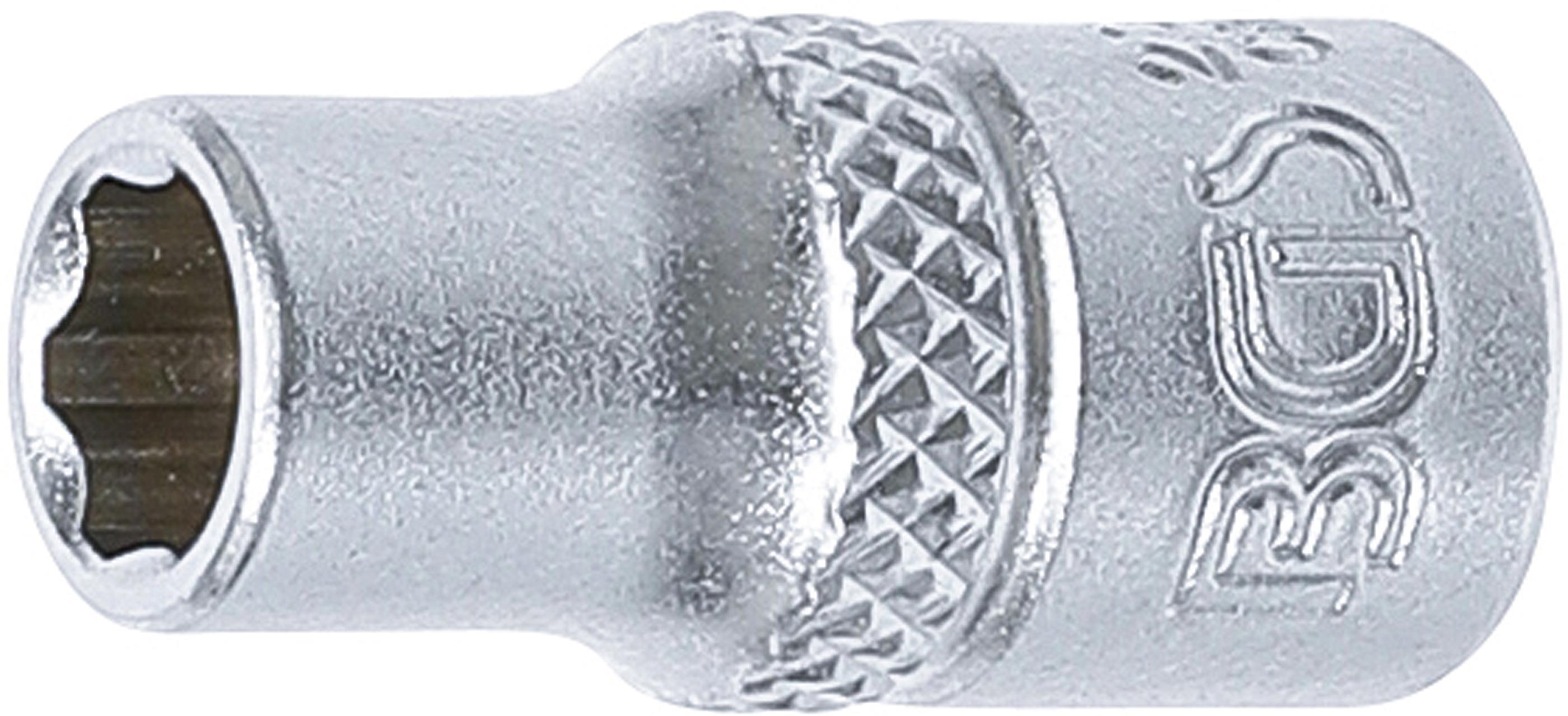 Steckschlüssel-Einsatz Super Lock | Antrieb Innenvierkant 6,3 mm (1/4") | SW 6 mm BGS2346