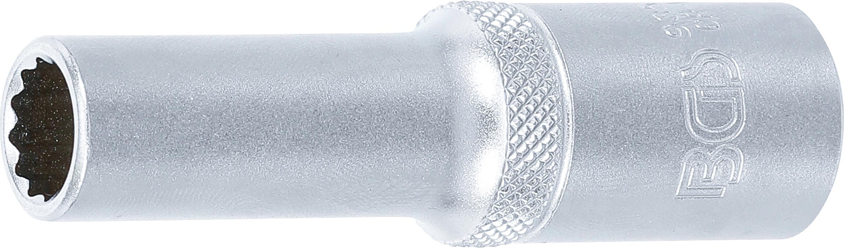 Steckschlüssel-Einsatz Zwölfkant, tief | Antrieb Innenvierkant 12,5 mm (1/2") | SW 11 mm BGS9357