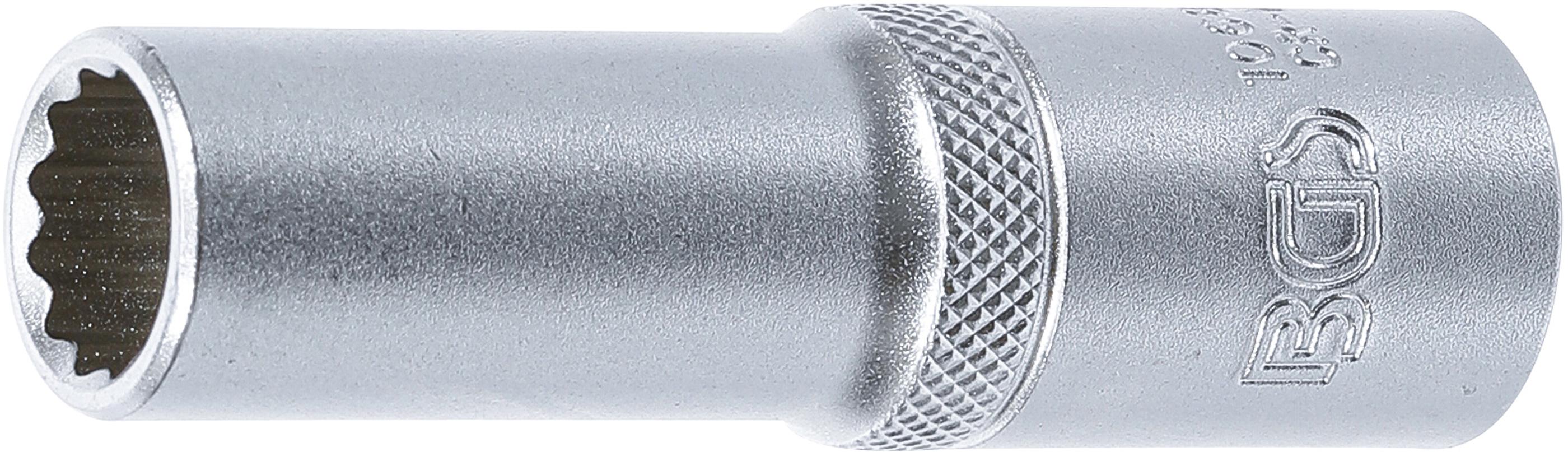 Steckschlüssel-Einsatz Zwölfkant, tief | Antrieb Innenvierkant 12,5 mm (1/2") | SW 13 mm BGS10681