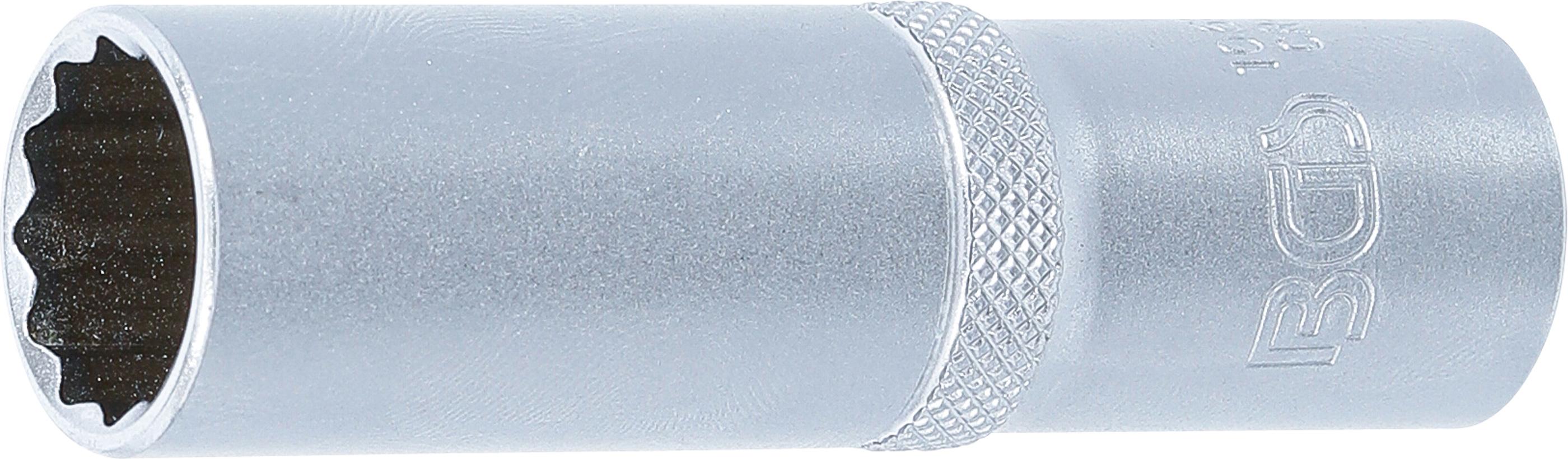 Steckschlüssel-Einsatz Zwölfkant, tief | Antrieb Innenvierkant 12,5 mm (1/2") | SW 16 mm BGS10683