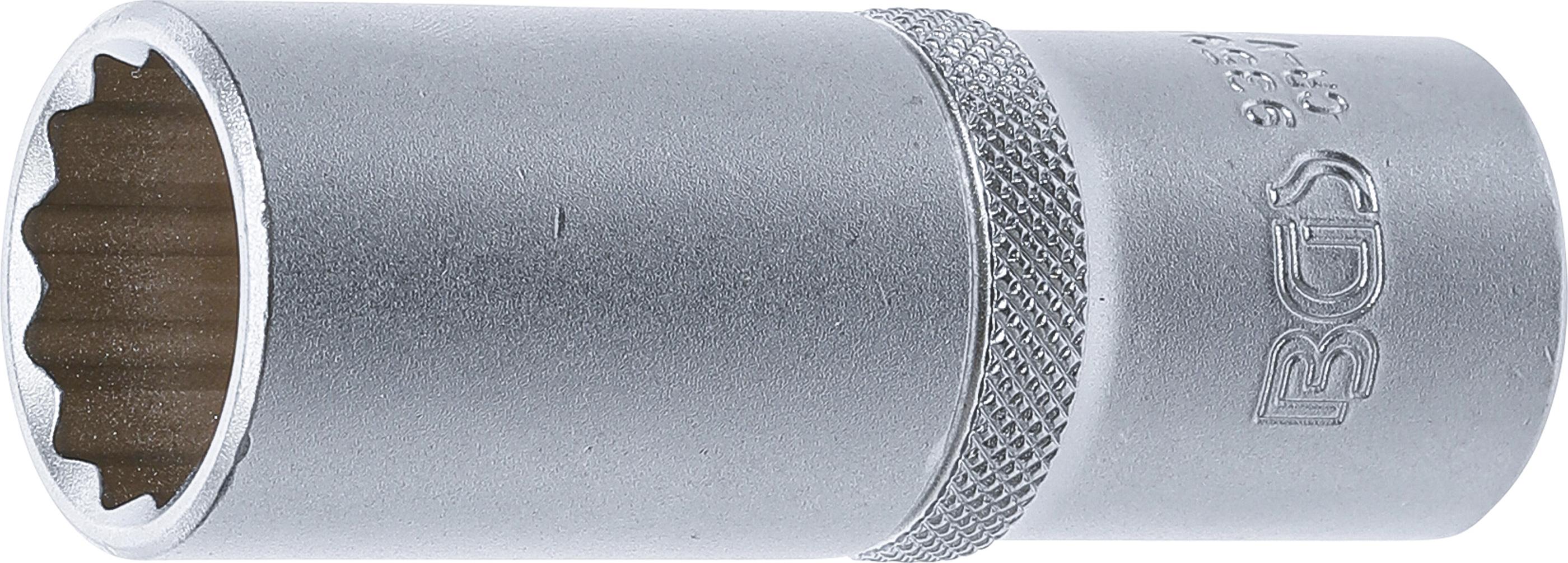 Steckschlüssel-Einsatz Zwölfkant, tief | Antrieb Innenvierkant 12,5 mm (1/2") | SW 20 mm BGS9359