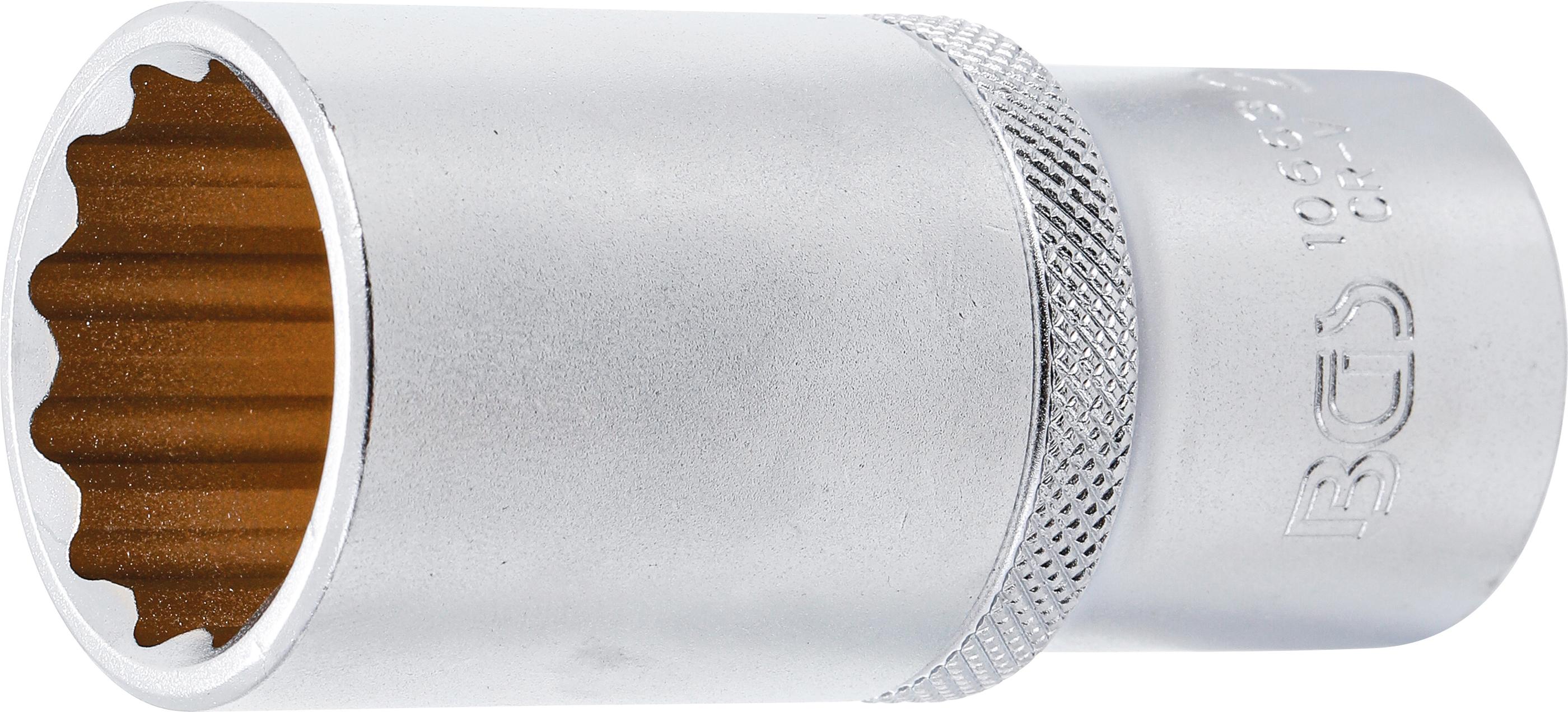 Steckschlüssel-Einsatz Zwölfkant, tief | Antrieb Innenvierkant 12,5 mm (1/2") | SW 26 mm BGS10663