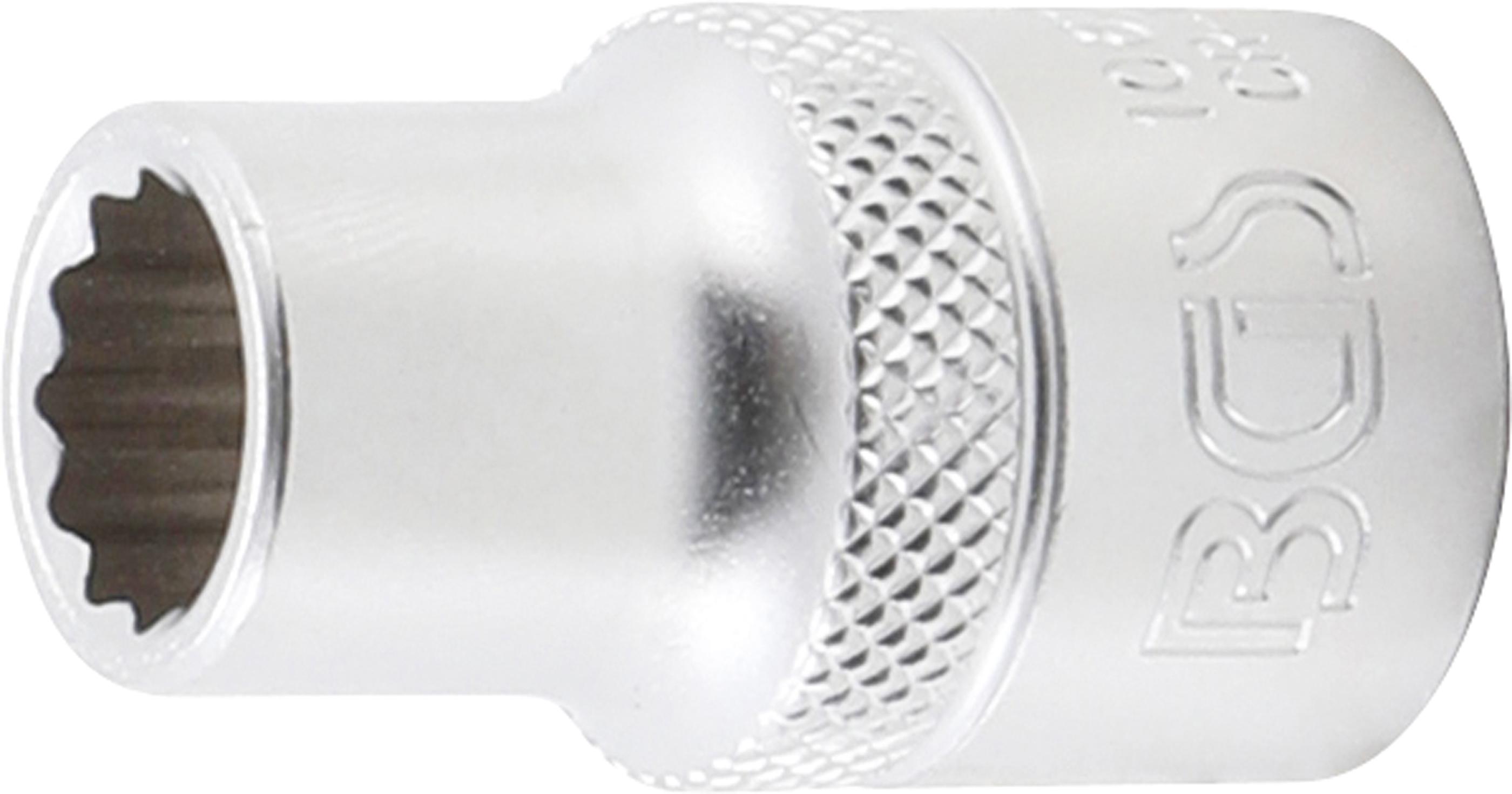 Steckschlüssel-Einsatz Zwölfkant | Antrieb Innenvierkant 12,5 mm (1/2") | SW 11 mm BGS10631