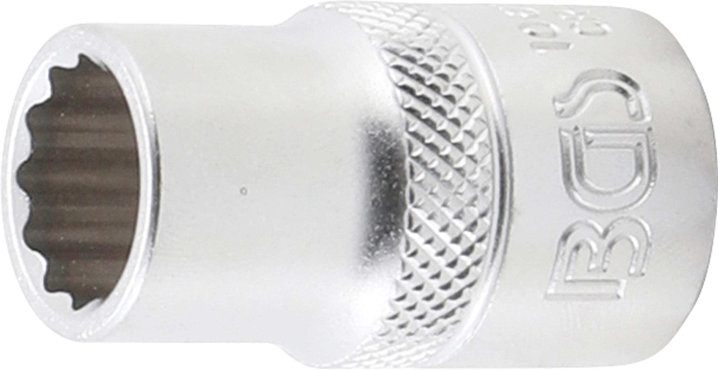 Steckschlüssel-Einsatz Zwölfkant | Antrieb Innenvierkant 12,5 mm (1/2") | SW 13 mm BGS10633