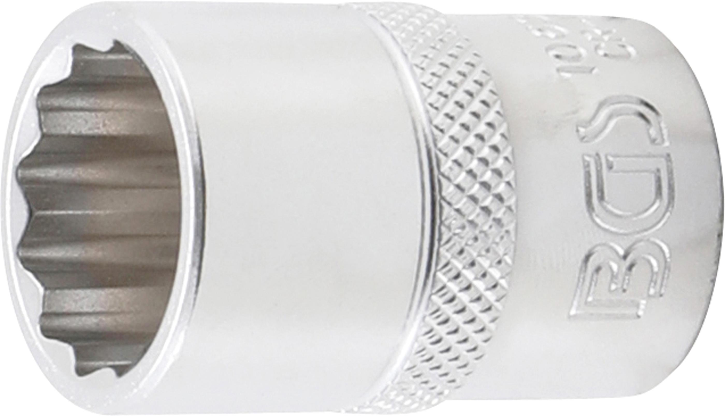 Steckschlüssel-Einsatz Zwölfkant | Antrieb Innenvierkant 12,5 mm (1/2") | SW 18 mm BGS10638