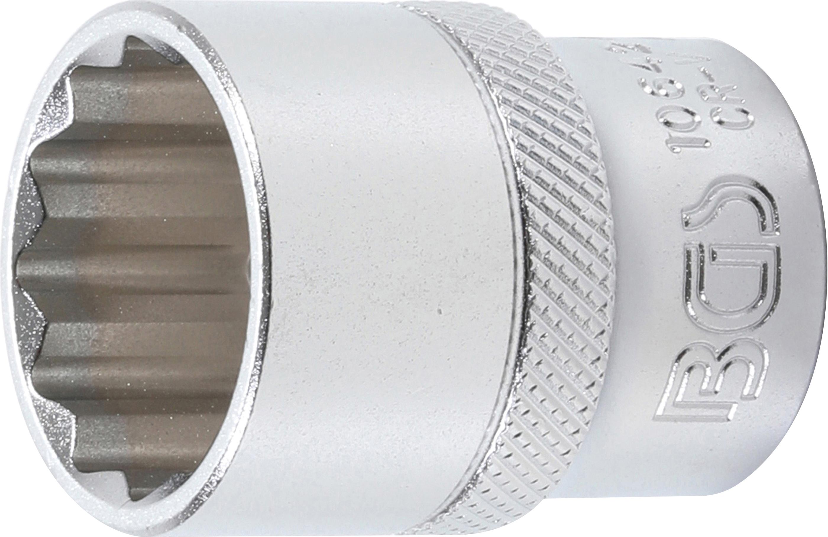 Steckschlüssel-Einsatz Zwölfkant | Antrieb Innenvierkant 12,5 mm (1/2") | SW 22 mm BGS10642