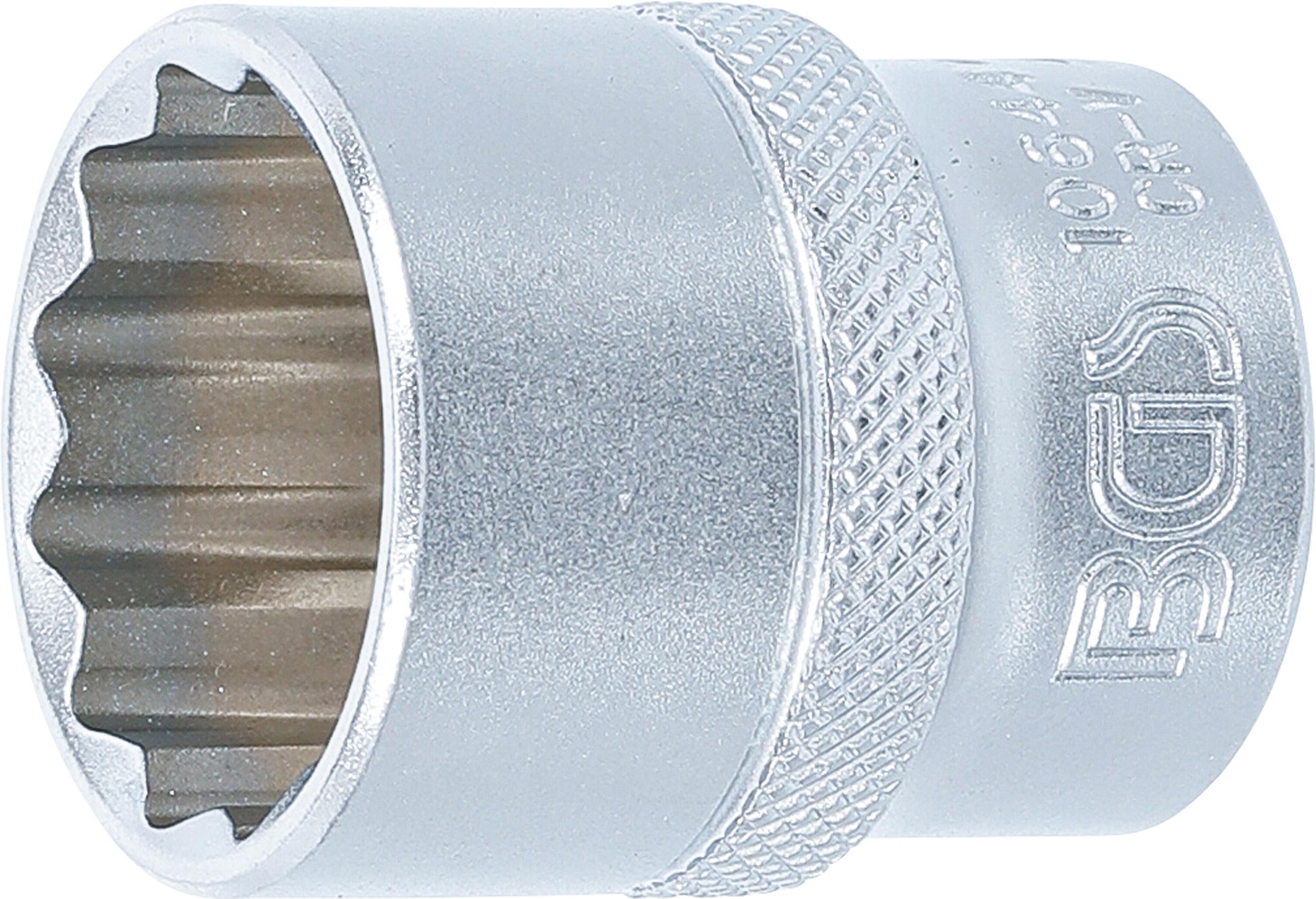 Steckschlüssel-Einsatz Zwölfkant | Antrieb Innenvierkant 12,5 mm (1/2") | SW 24 mm BGS10644