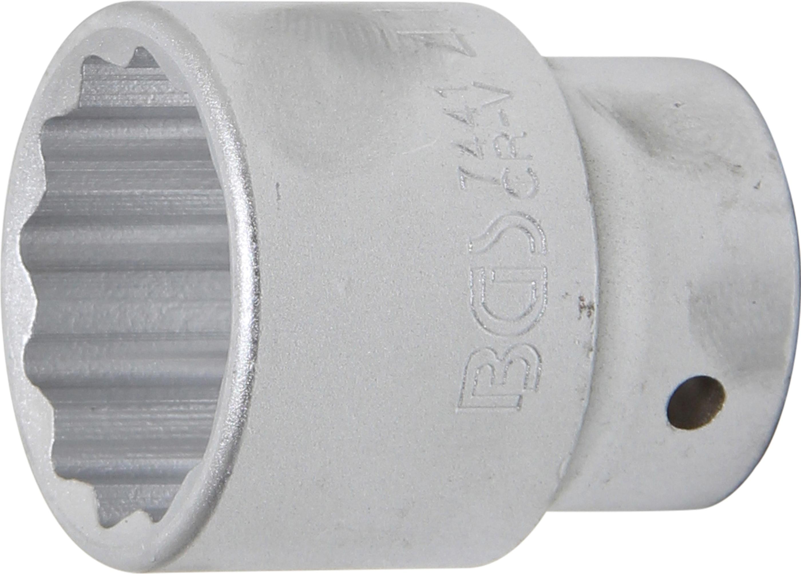 Steckschlüssel-Einsatz Zwölfkant | Antrieb Innenvierkant 20 mm (3/4") | SW 41 mm BGS7441